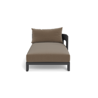 Victoria Aluminum Chaise Right