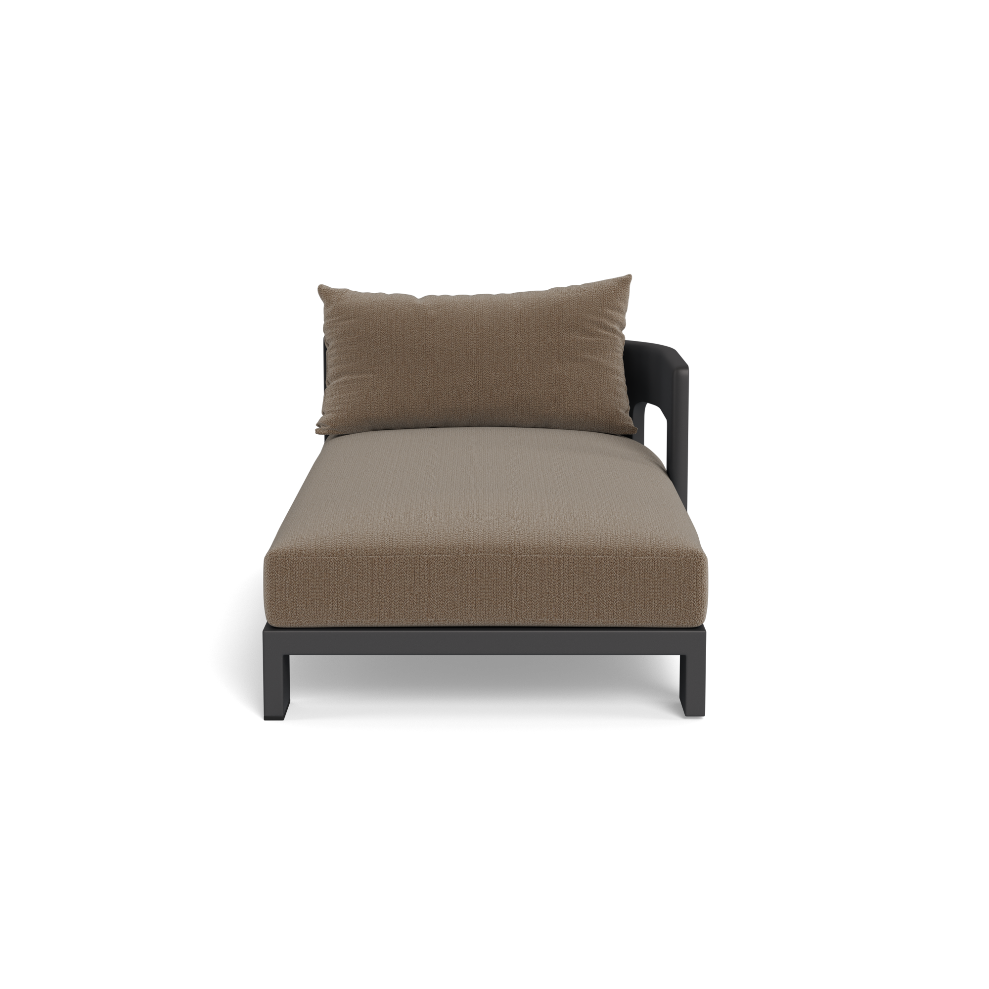 Victoria Aluminum Chaise Right