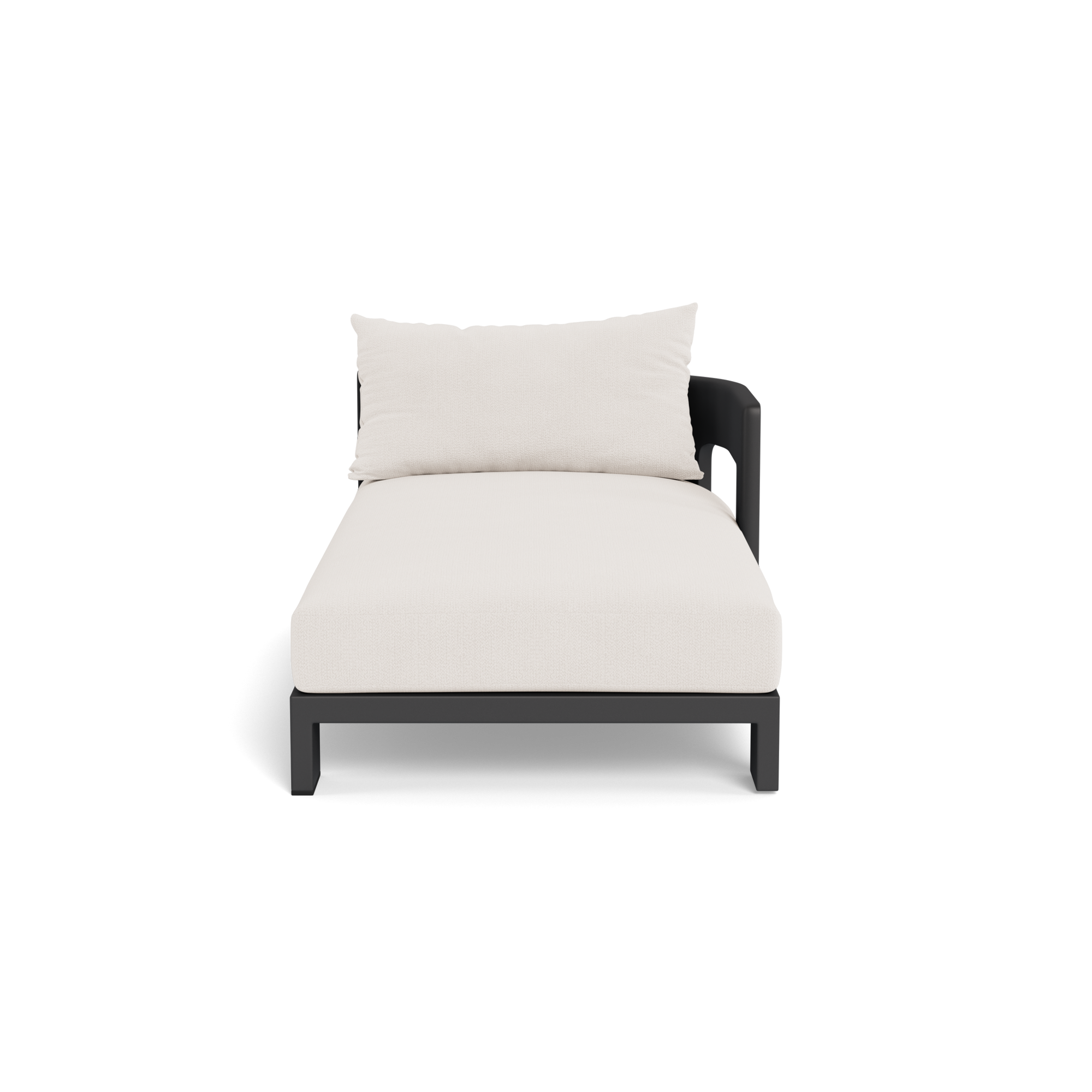 Victoria Aluminum Chaise Right