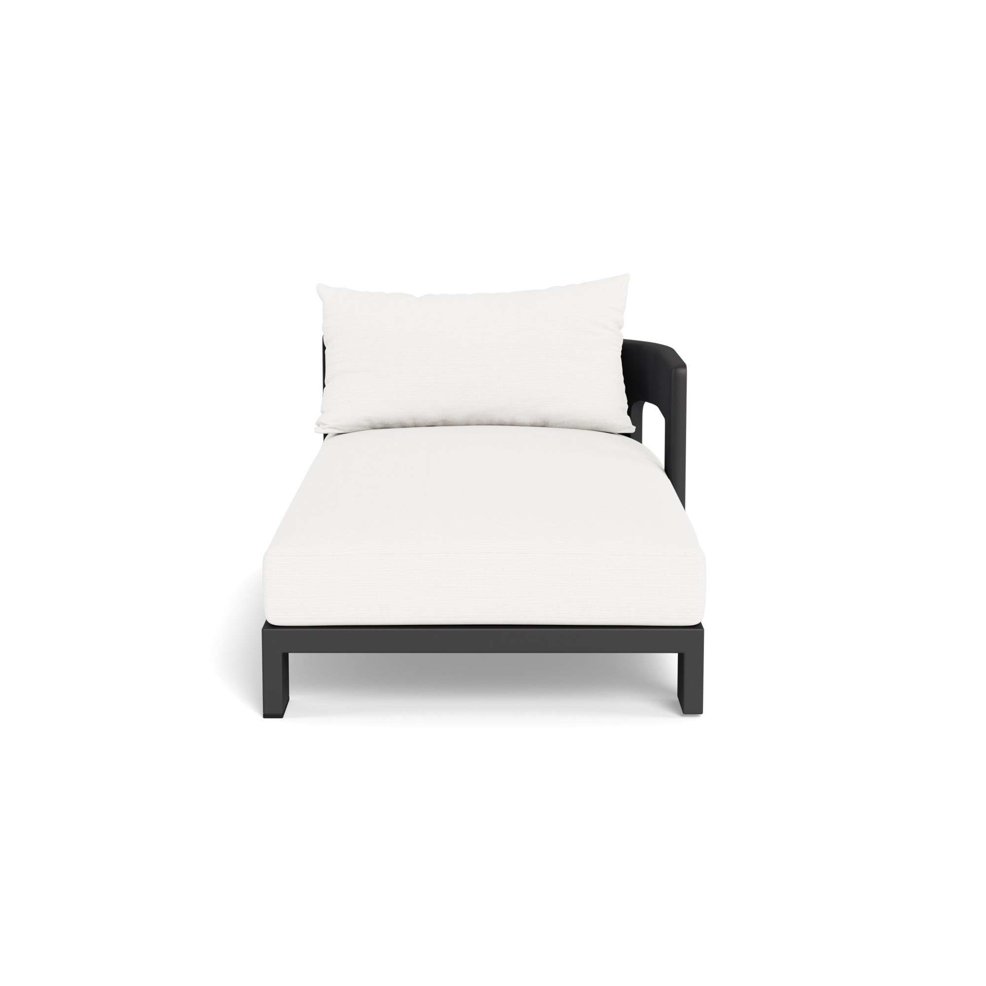 Victoria Aluminum Chaise Right
