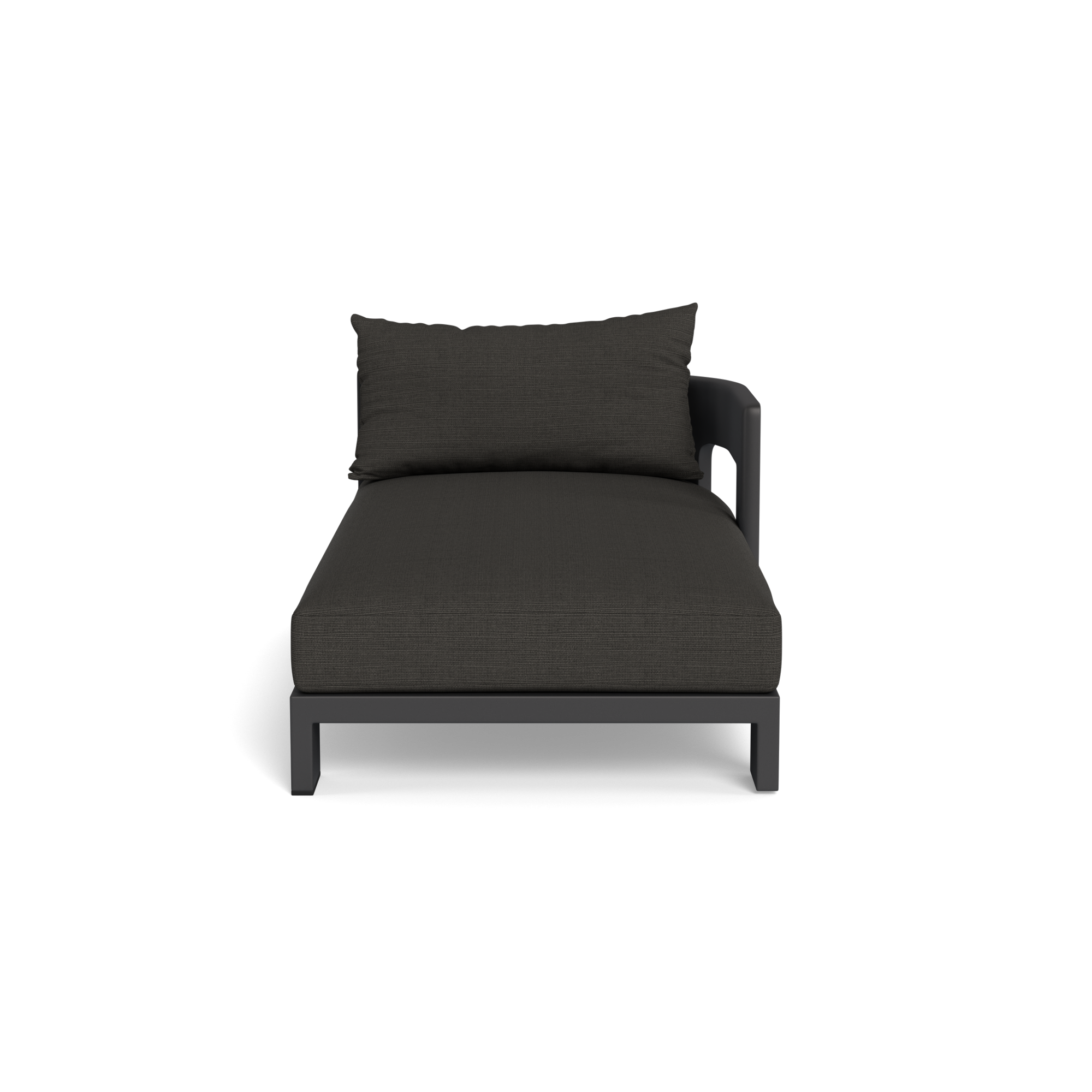 Victoria Aluminum Chaise Right