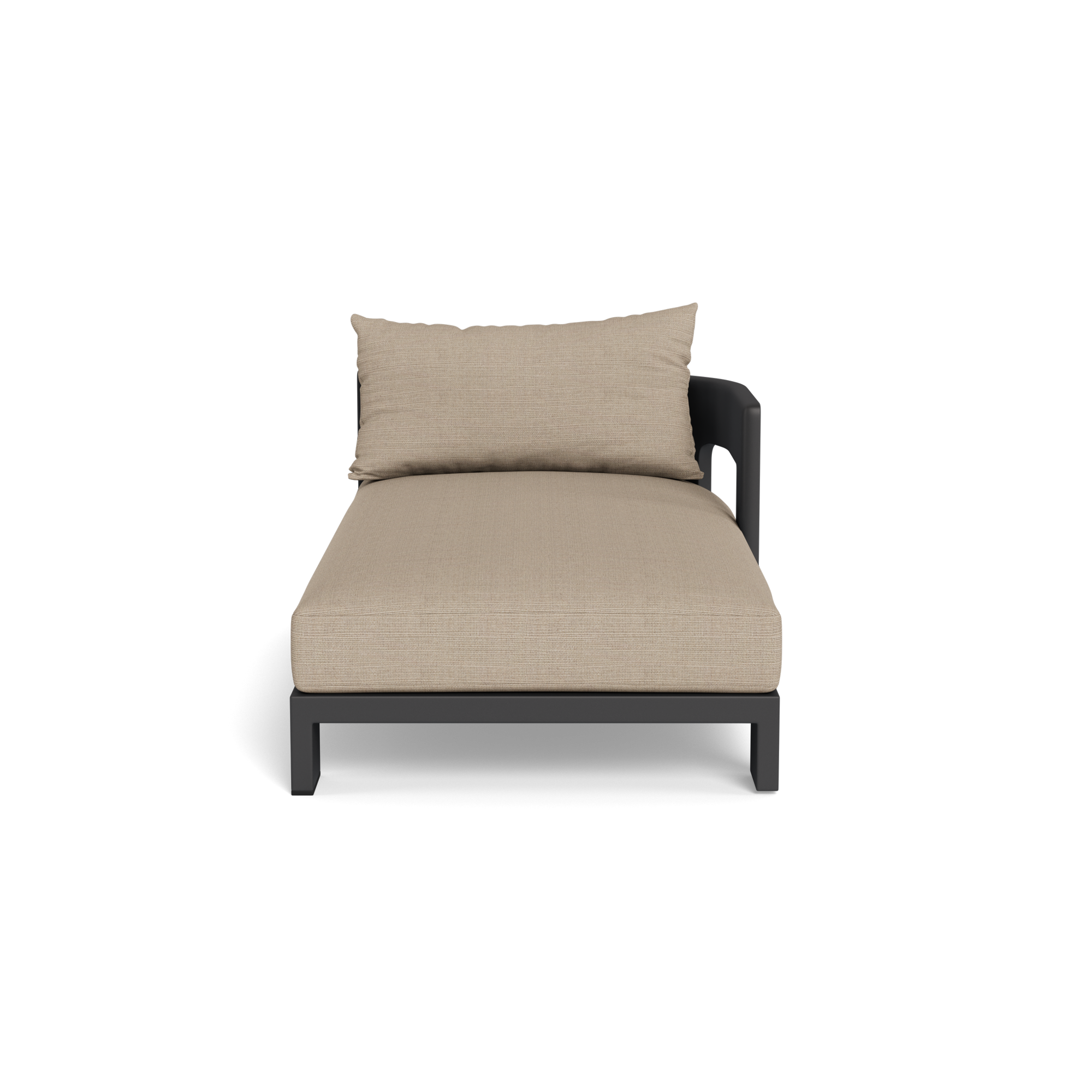 Victoria Aluminum Chaise Right