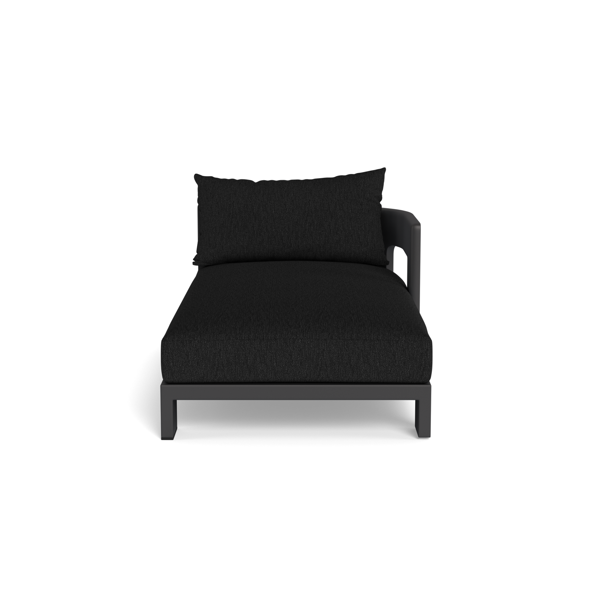 Victoria Aluminum Chaise Right