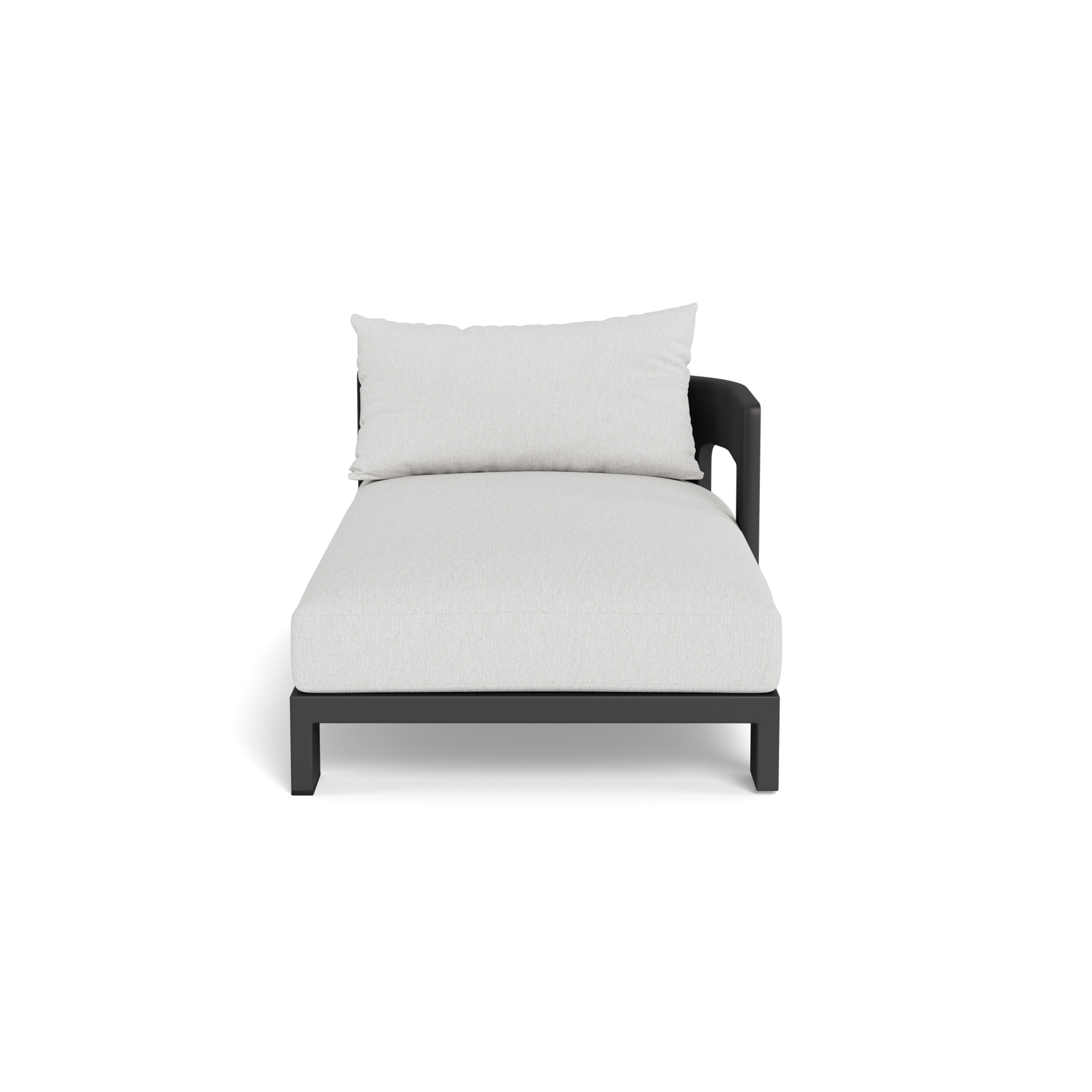 Victoria Aluminum Chaise Right
