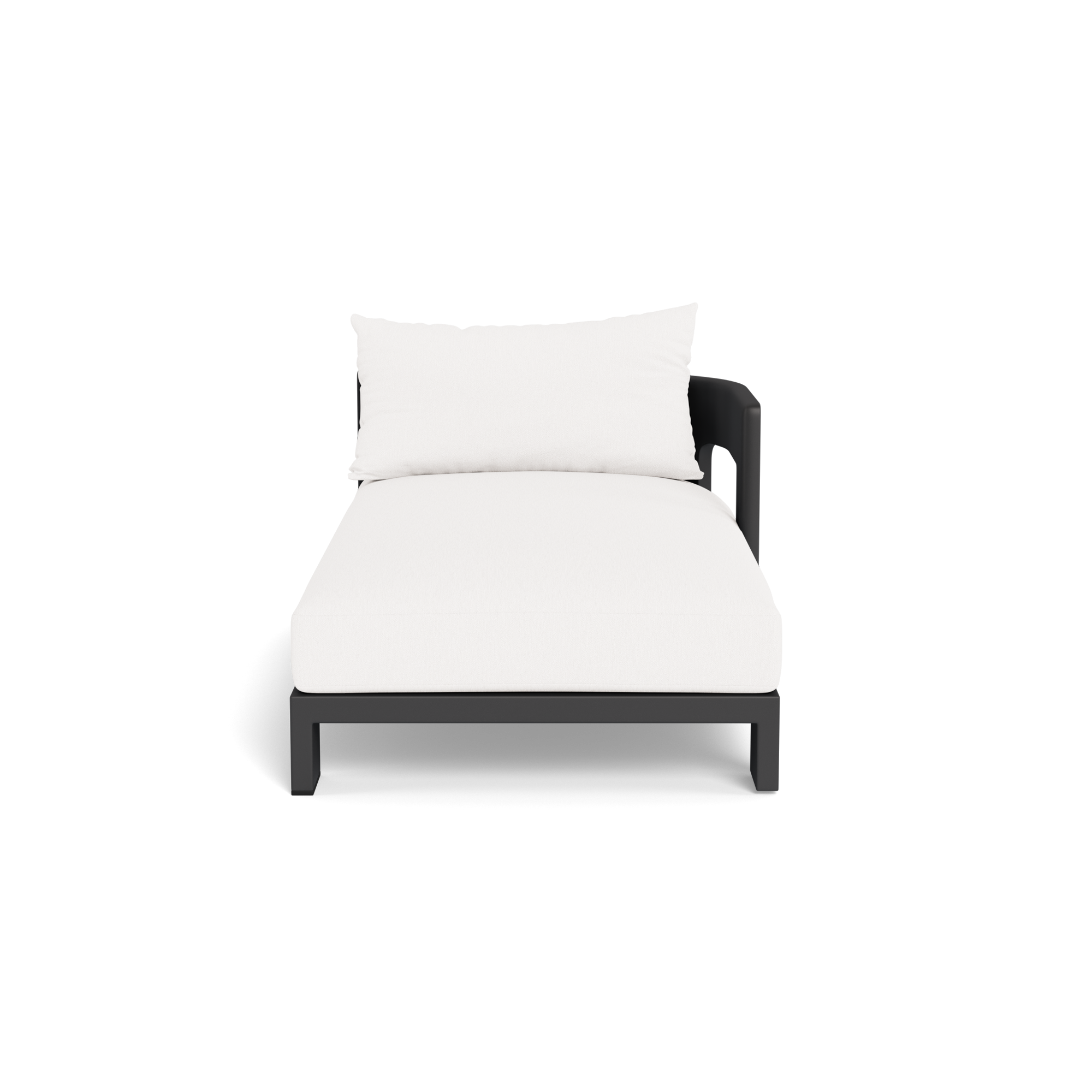 Victoria Aluminum Chaise Right