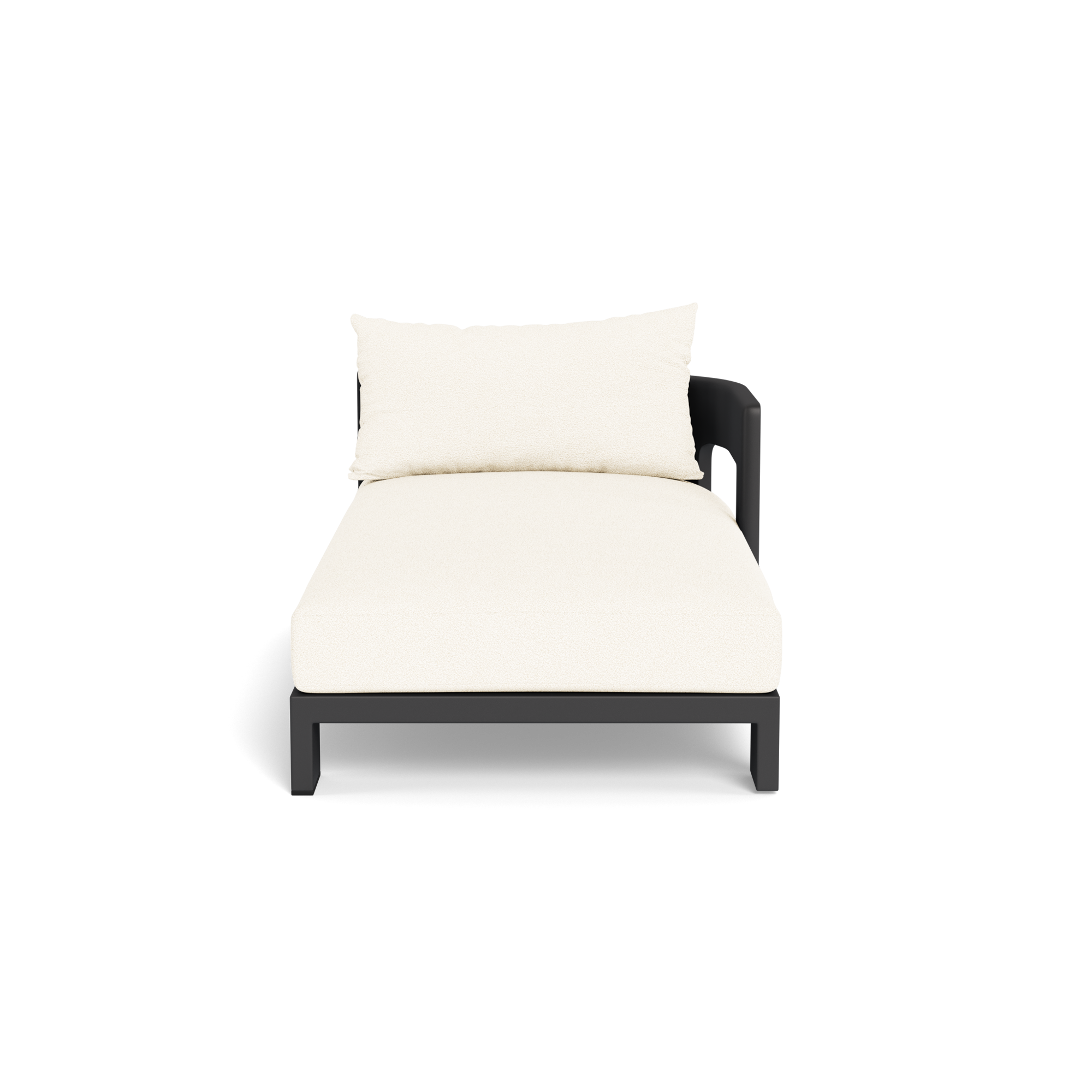 Victoria Aluminum Chaise Right