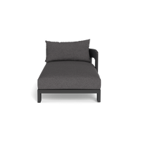 Victoria Aluminum Chaise Right