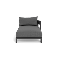 Victoria Aluminum Chaise Right