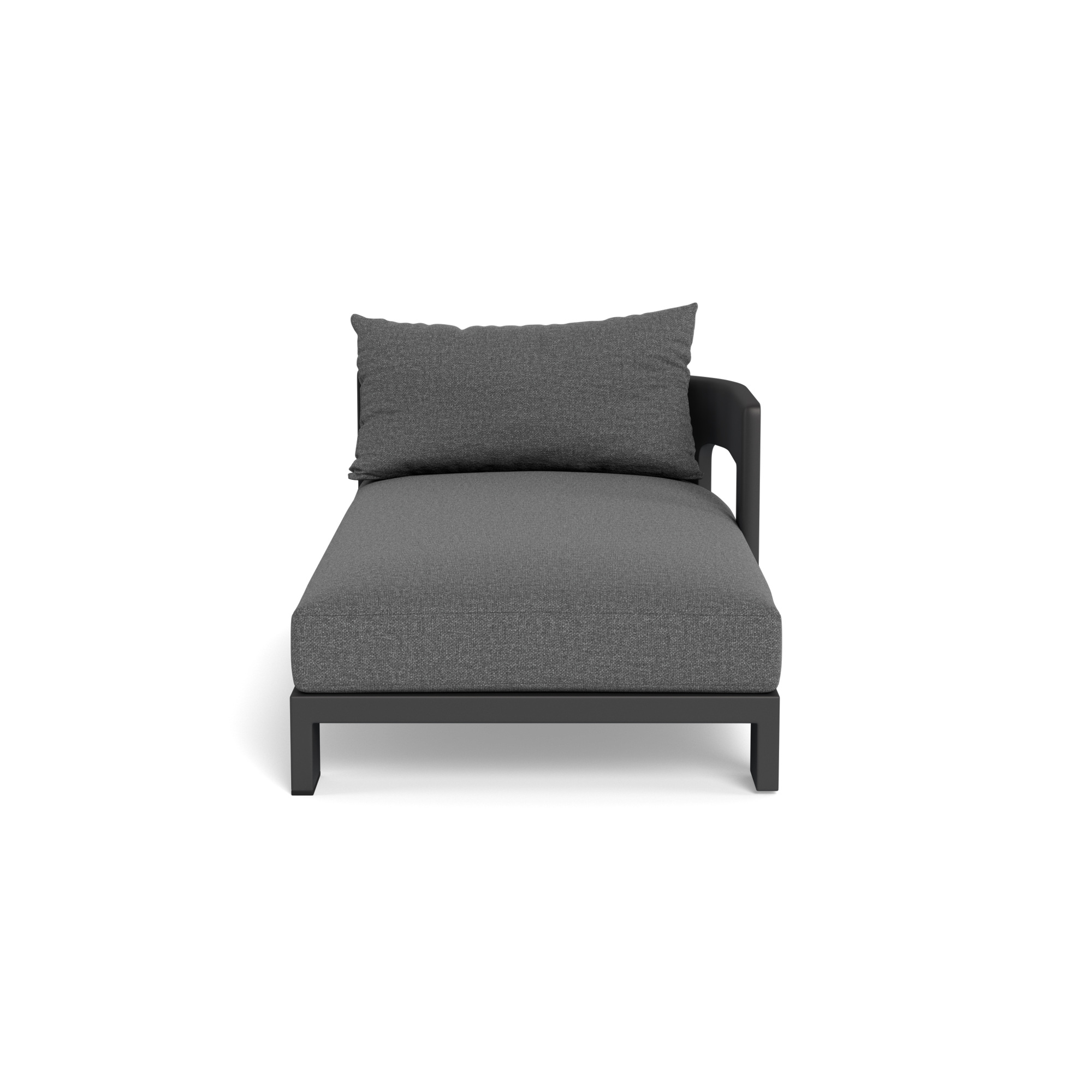 Victoria Aluminum Chaise Right