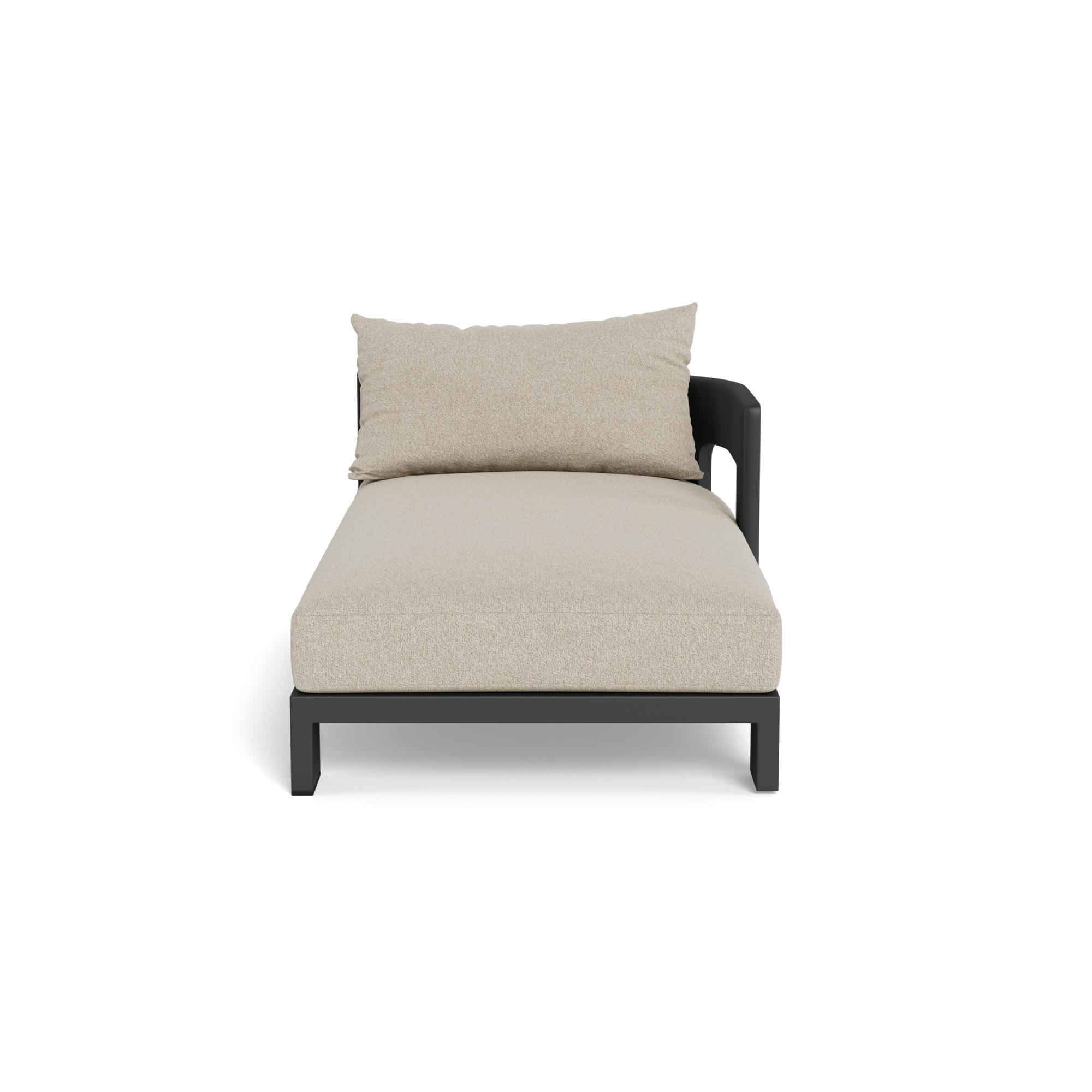 Victoria Aluminum Chaise Right