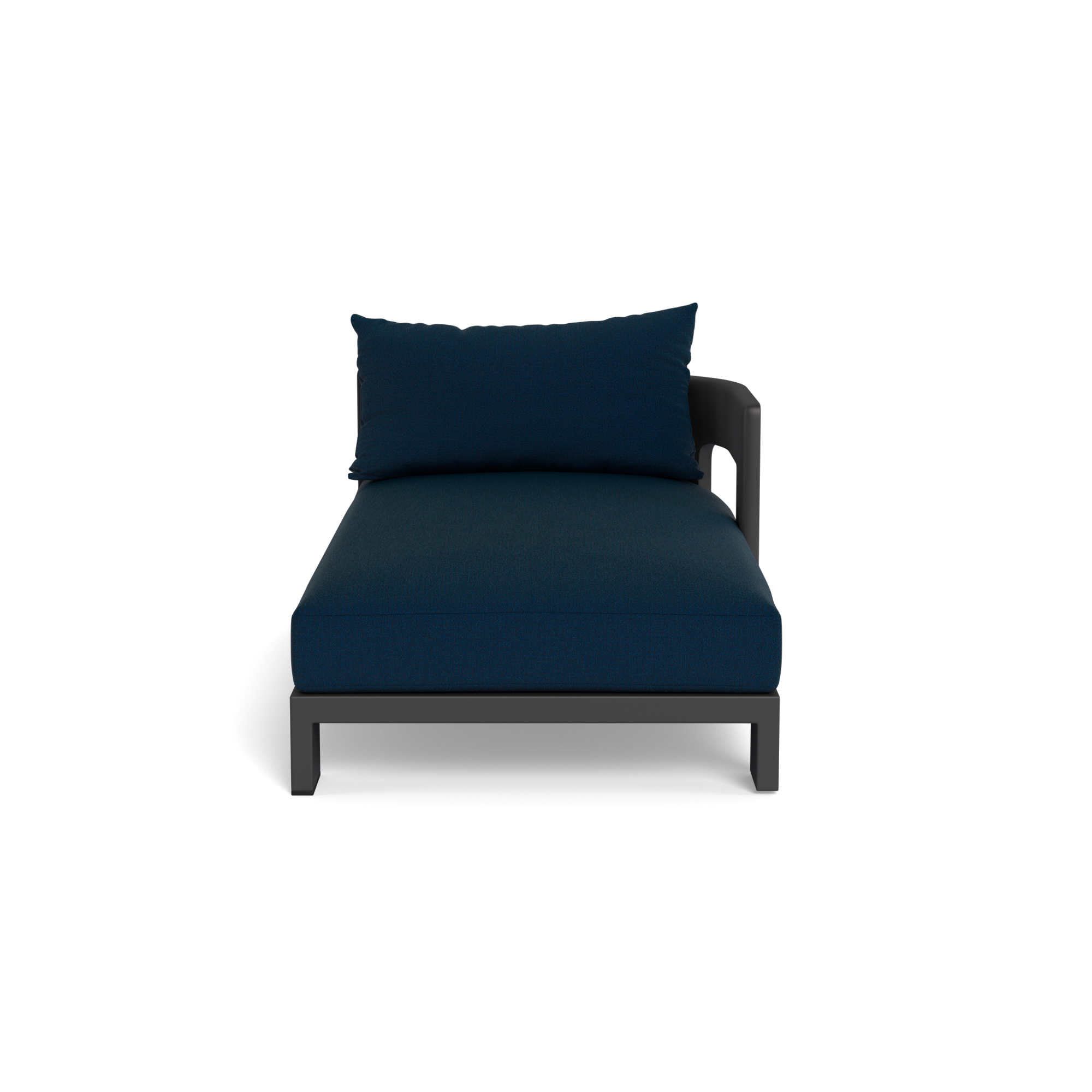 Victoria Aluminum Chaise Right