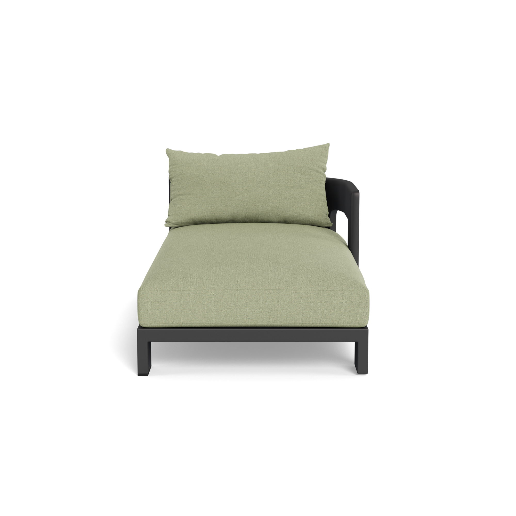 Victoria Aluminum Chaise Right