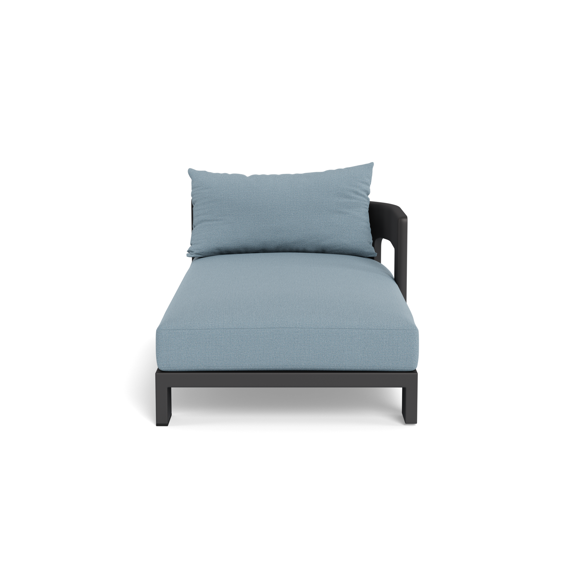 Victoria Aluminum Chaise Right