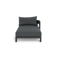 Victoria Aluminum Chaise Right
