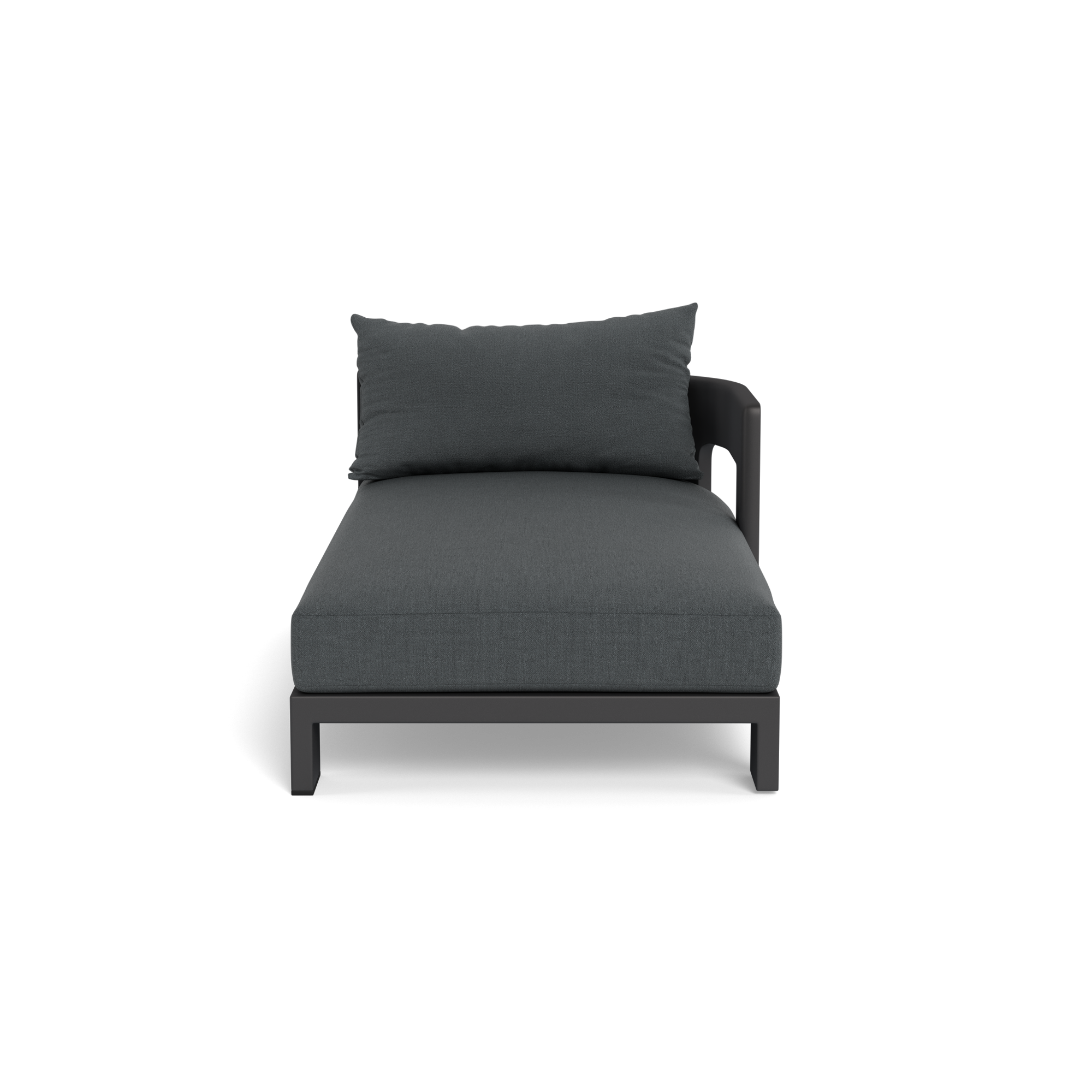 Victoria Aluminum Chaise Right