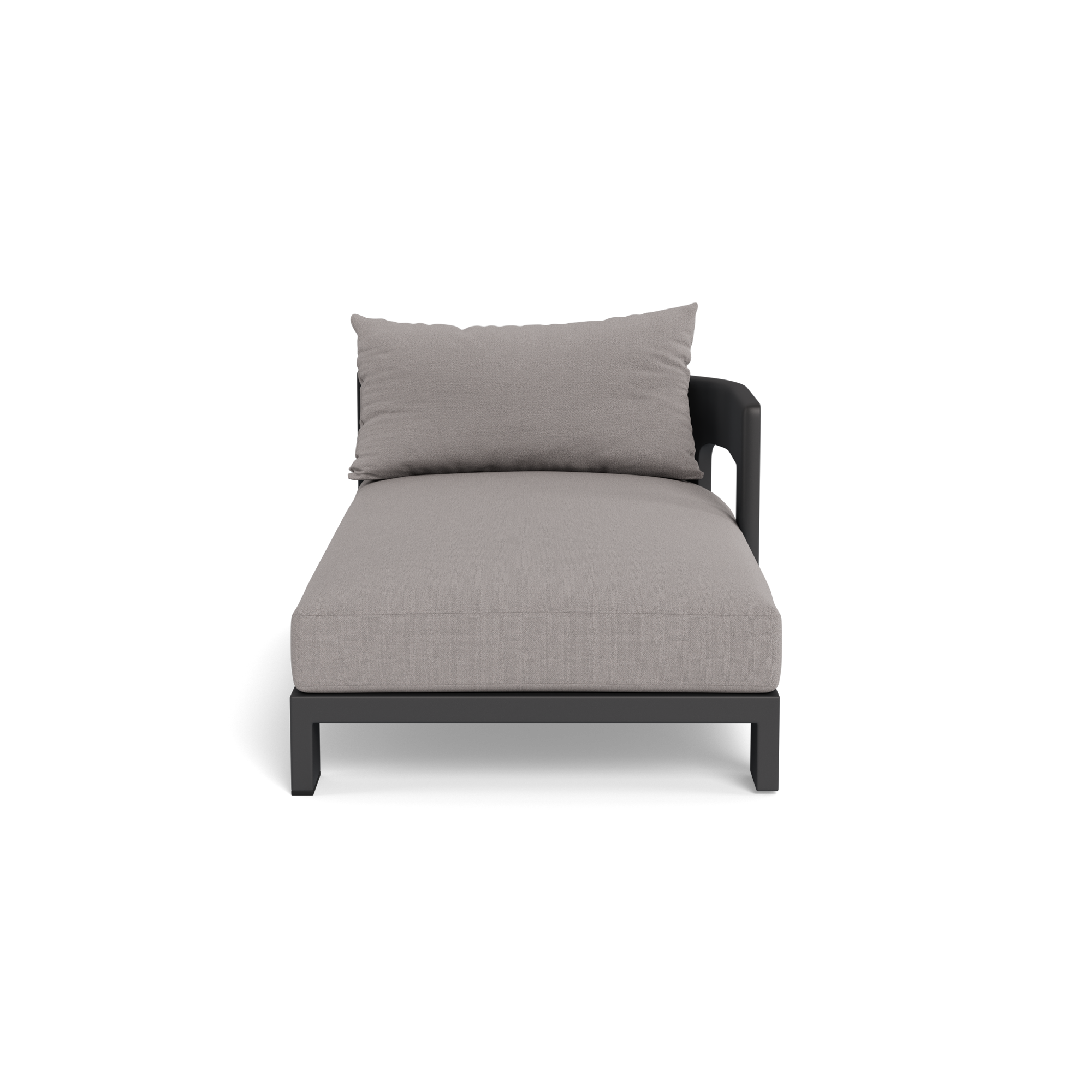Victoria Aluminum Chaise Right