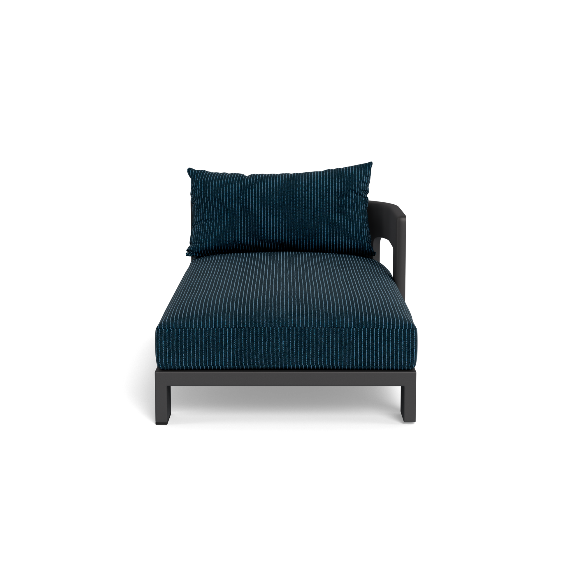 Victoria Aluminum Chaise Right