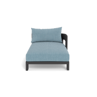 Victoria Aluminum Chaise Right
