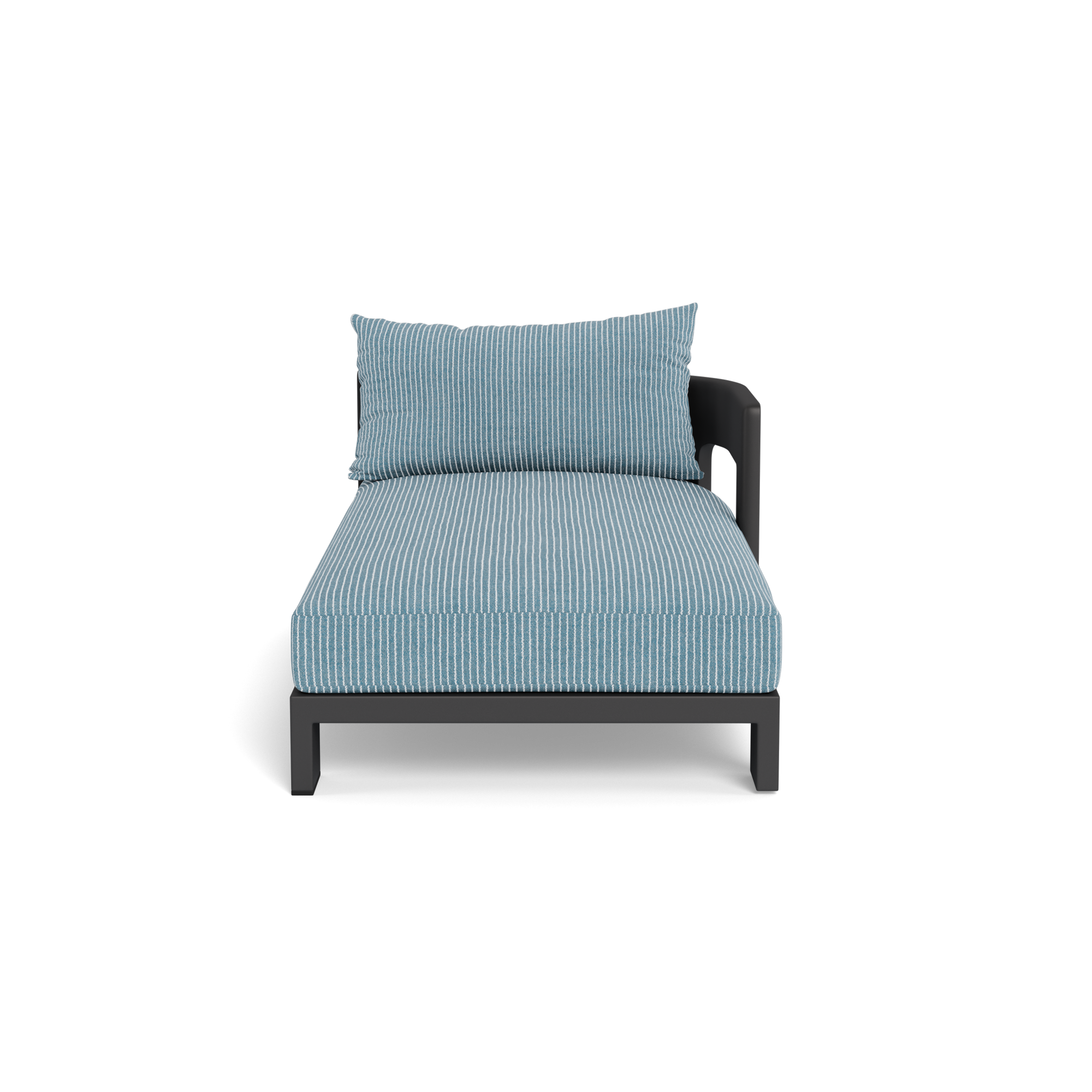 Victoria Aluminum Chaise Right