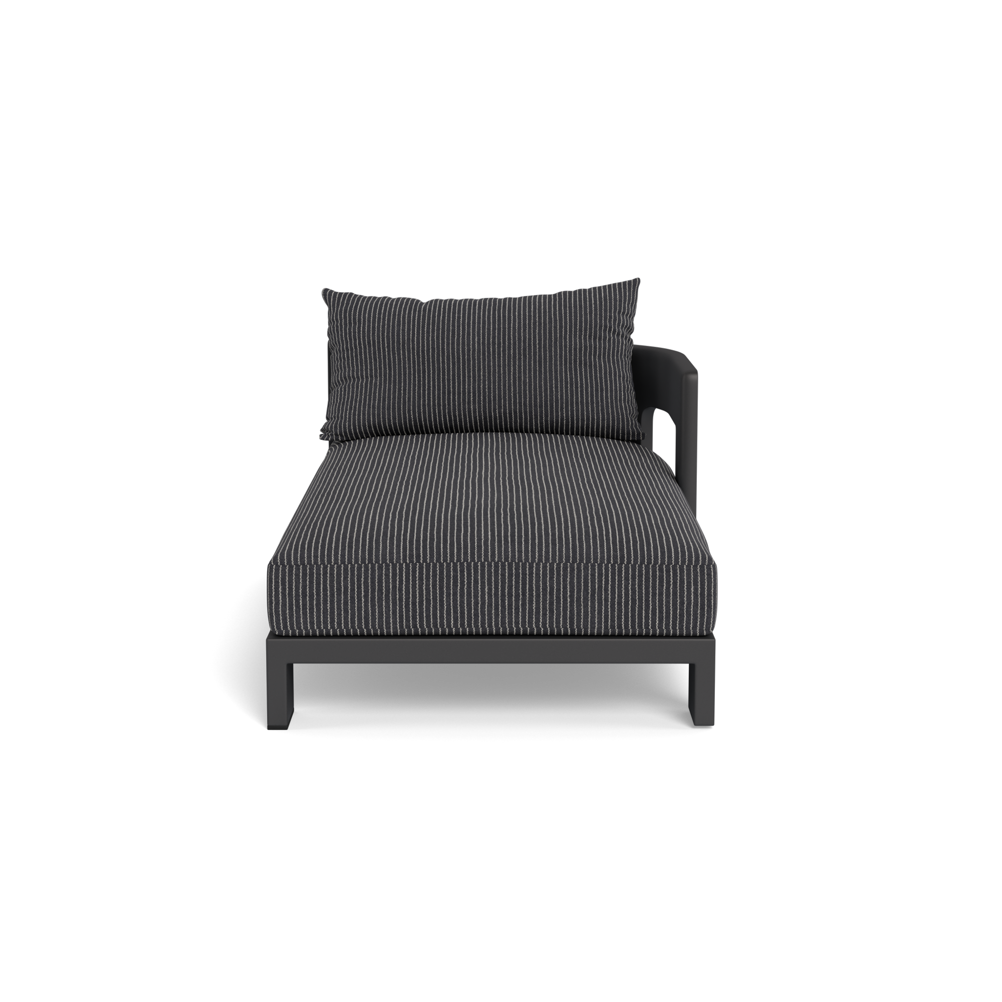 Victoria Aluminum Chaise Right