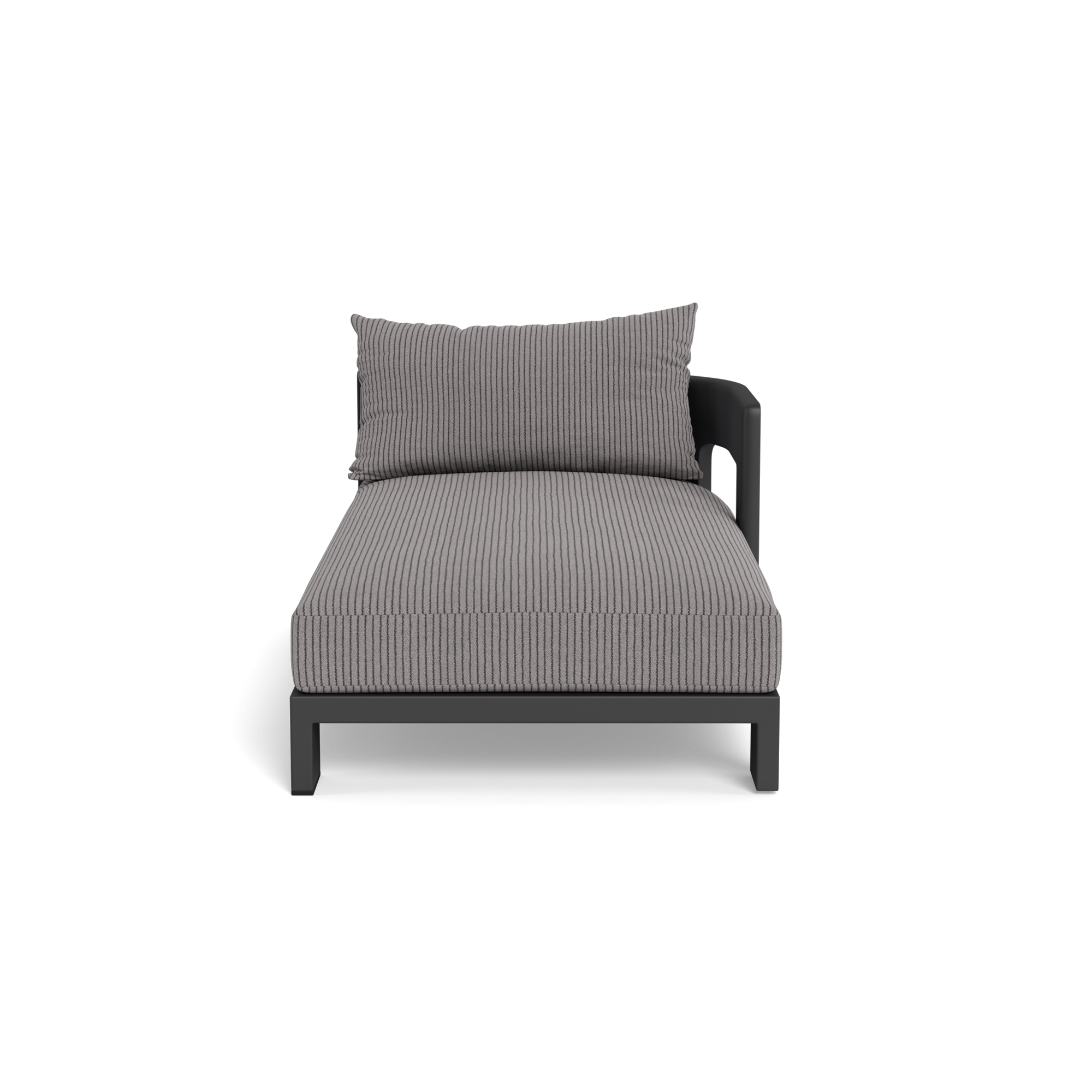 Victoria Aluminum Chaise Right