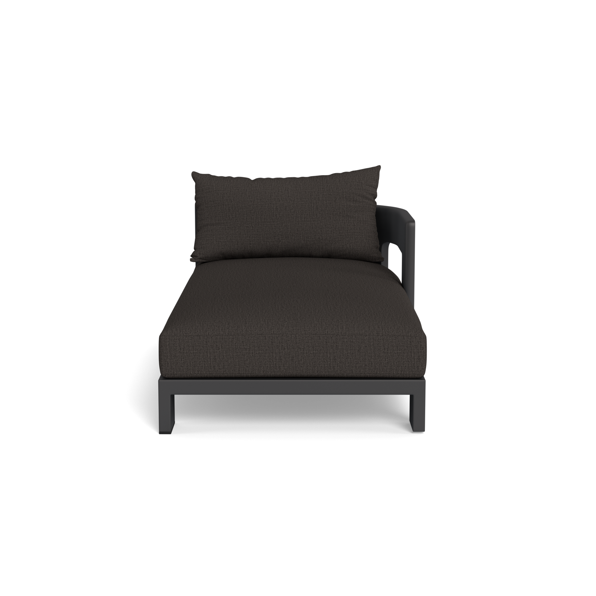 Victoria Aluminum Chaise Right