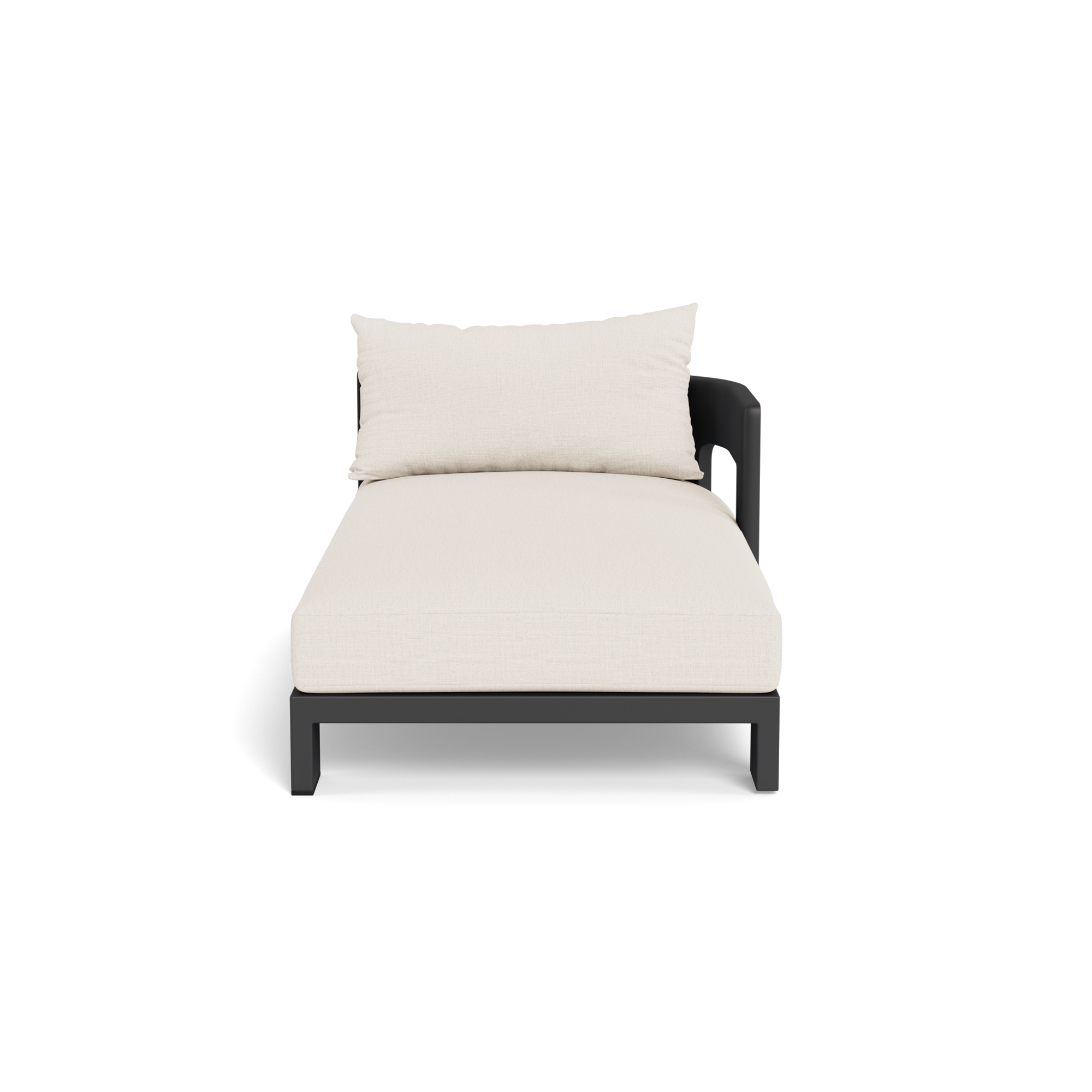 Victoria Aluminum Chaise Right