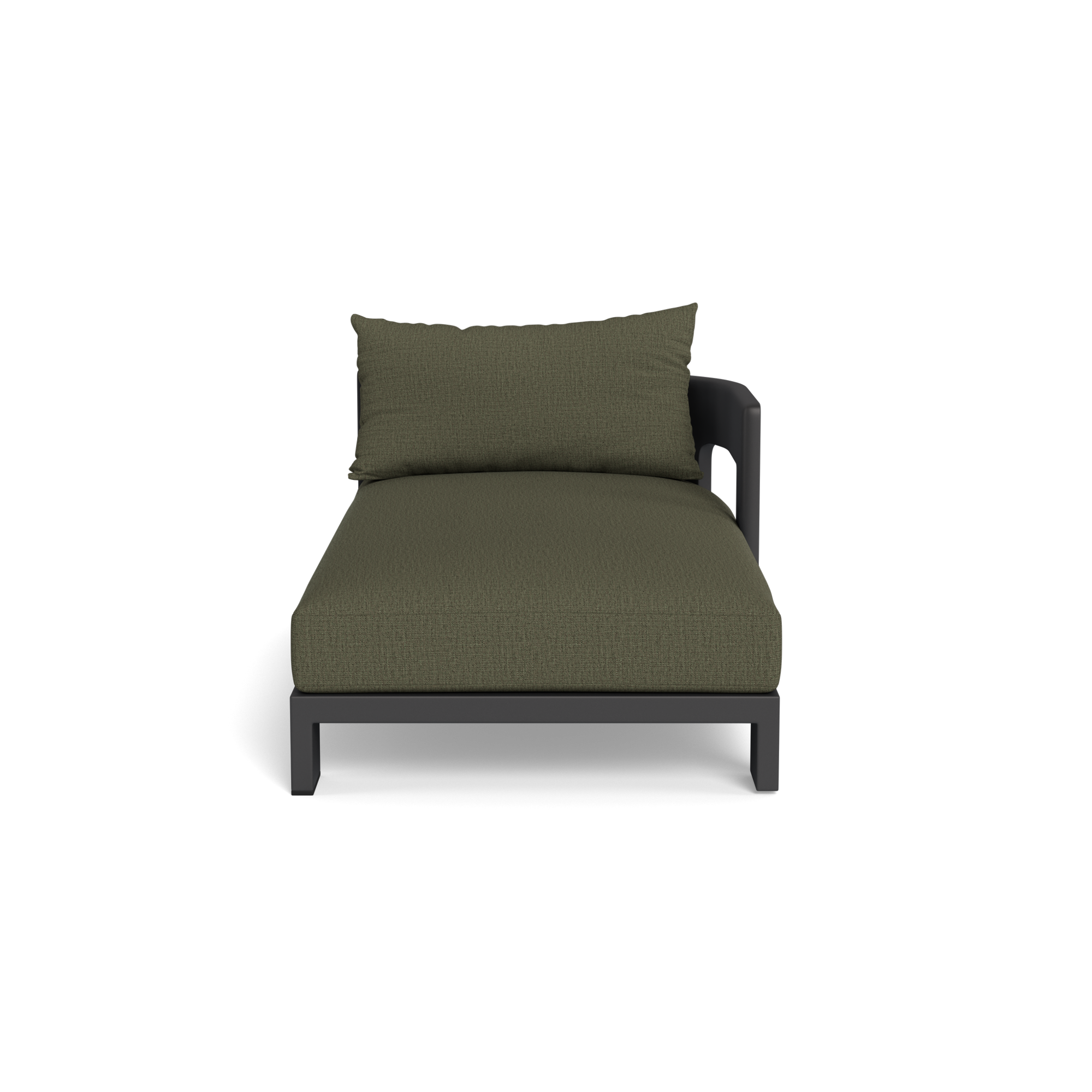 Victoria Aluminum Chaise Right