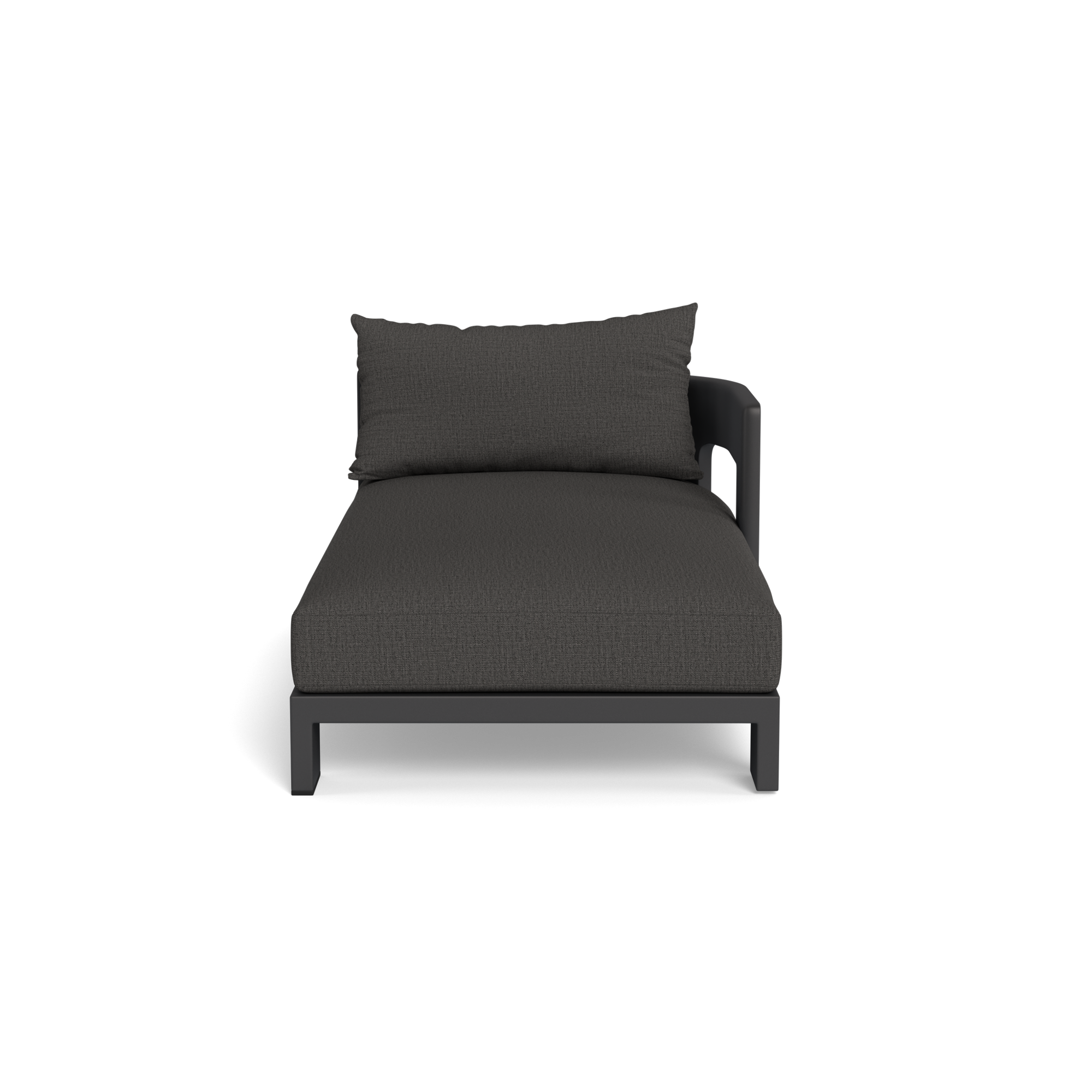 Victoria Aluminum Chaise Right