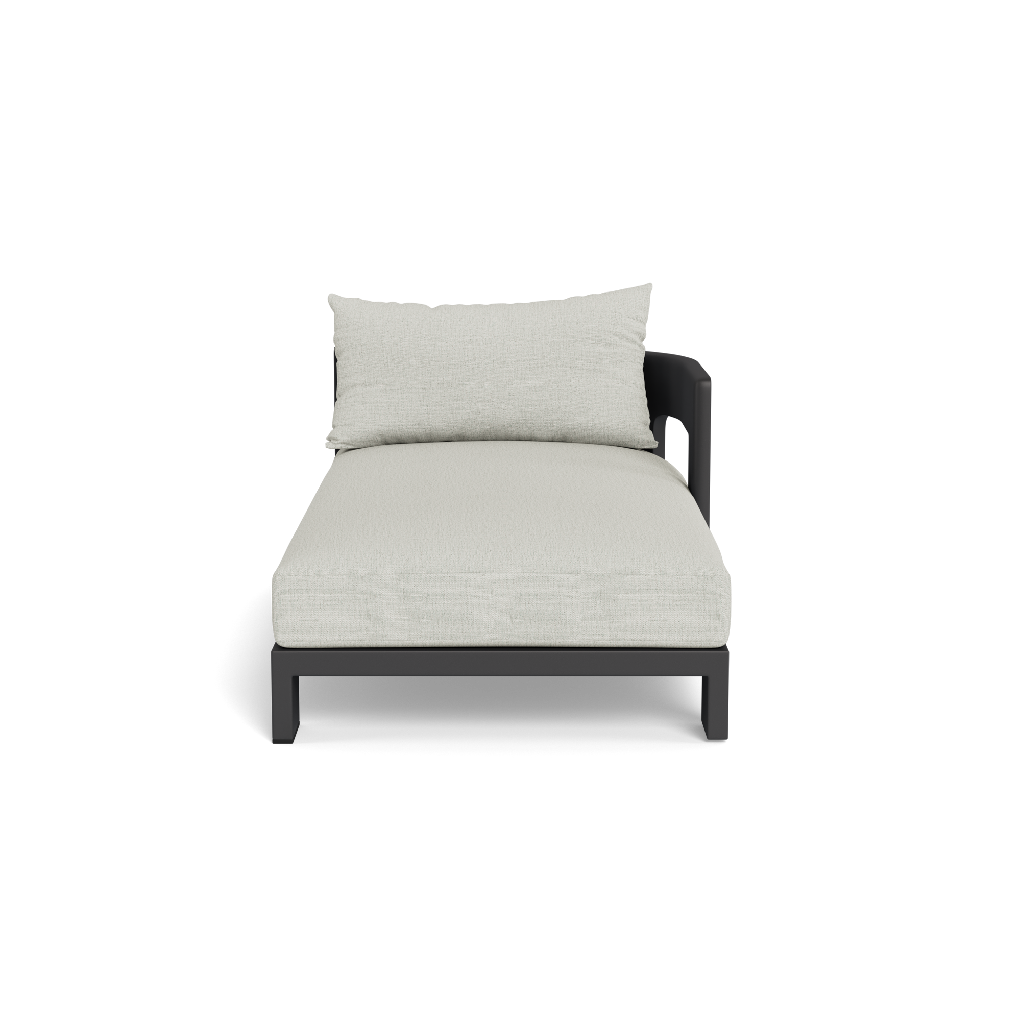 Victoria Aluminum Chaise Right