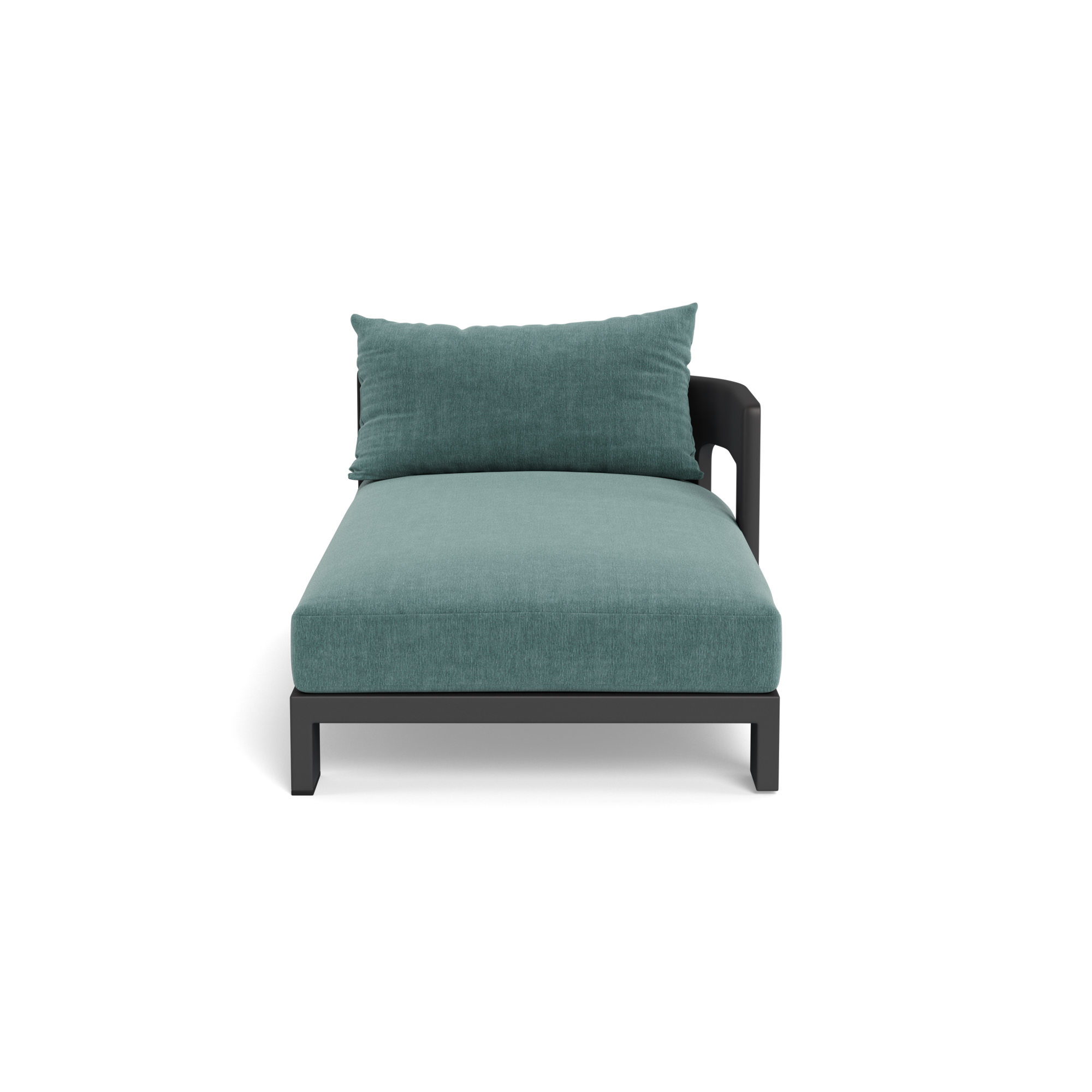 Victoria Aluminum Chaise Right