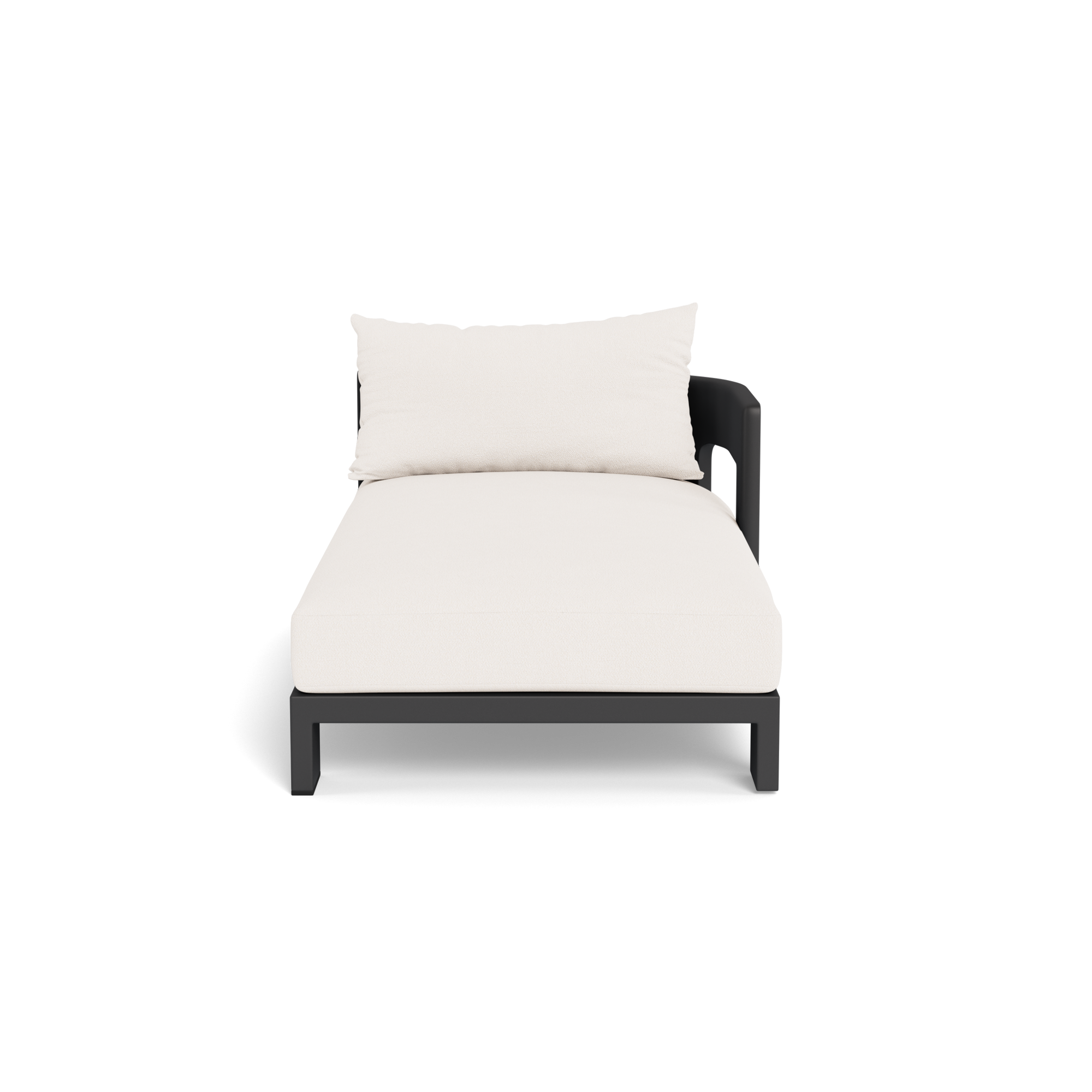 Victoria Aluminum Chaise Right