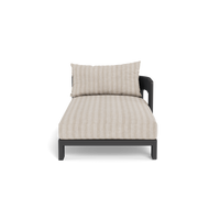 Victoria Aluminum Chaise Right