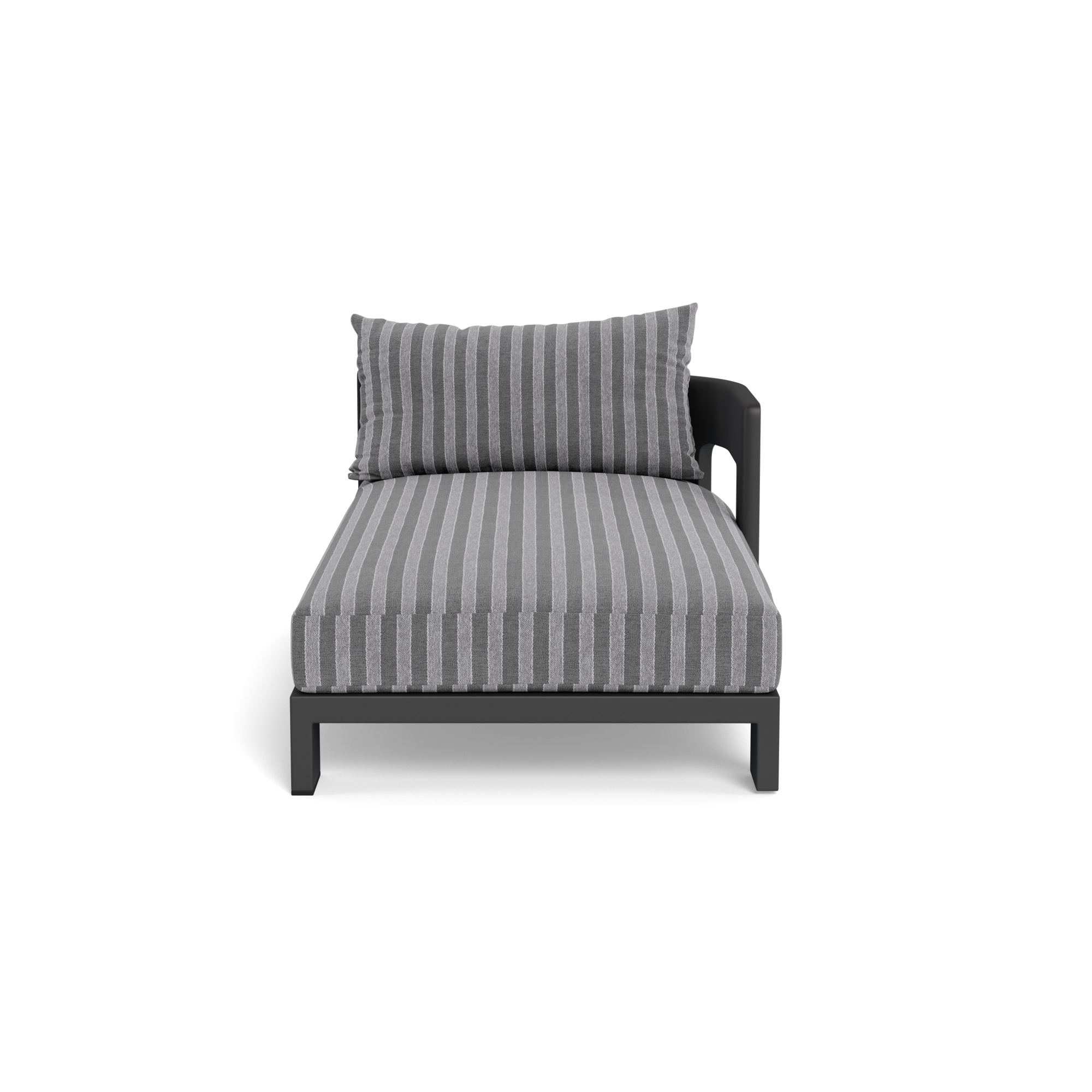 Victoria Aluminum Chaise Right