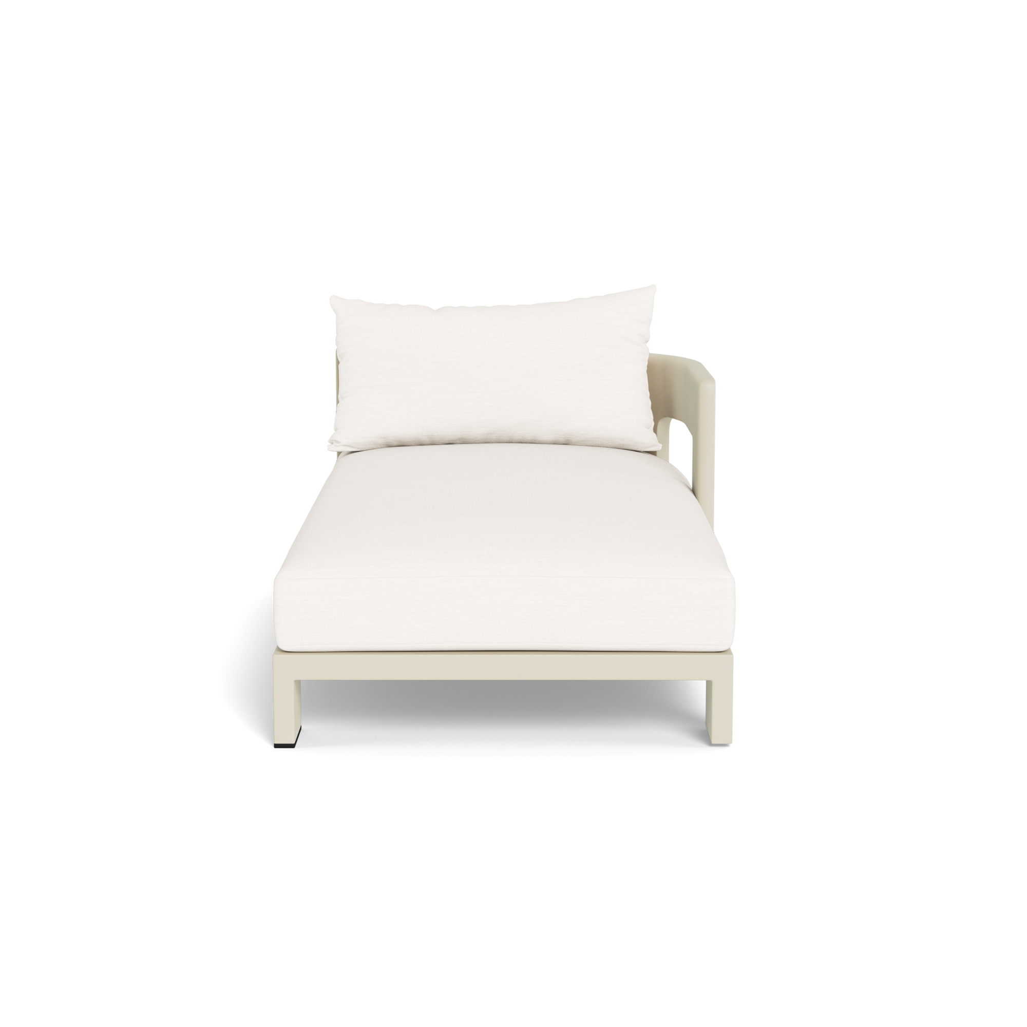 Victoria Aluminum Chaise Right