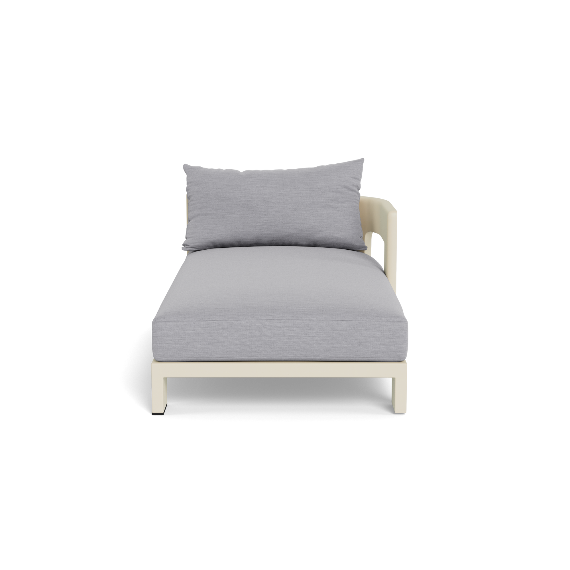 Victoria Aluminum Chaise Right
