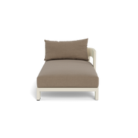 Victoria Aluminum Chaise Right