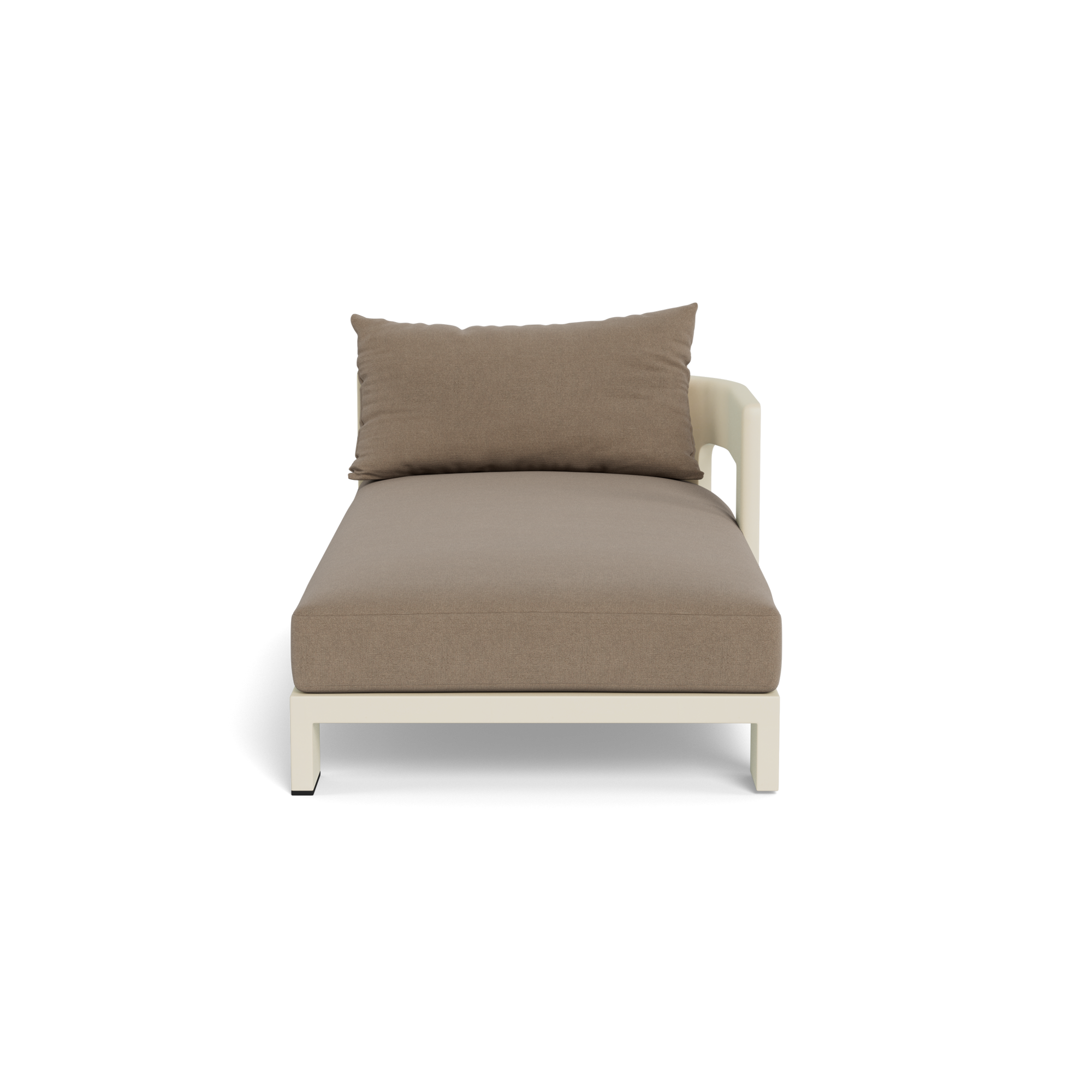 Victoria Aluminum Chaise Right