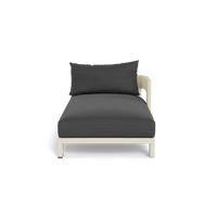 Victoria Aluminum Chaise Right