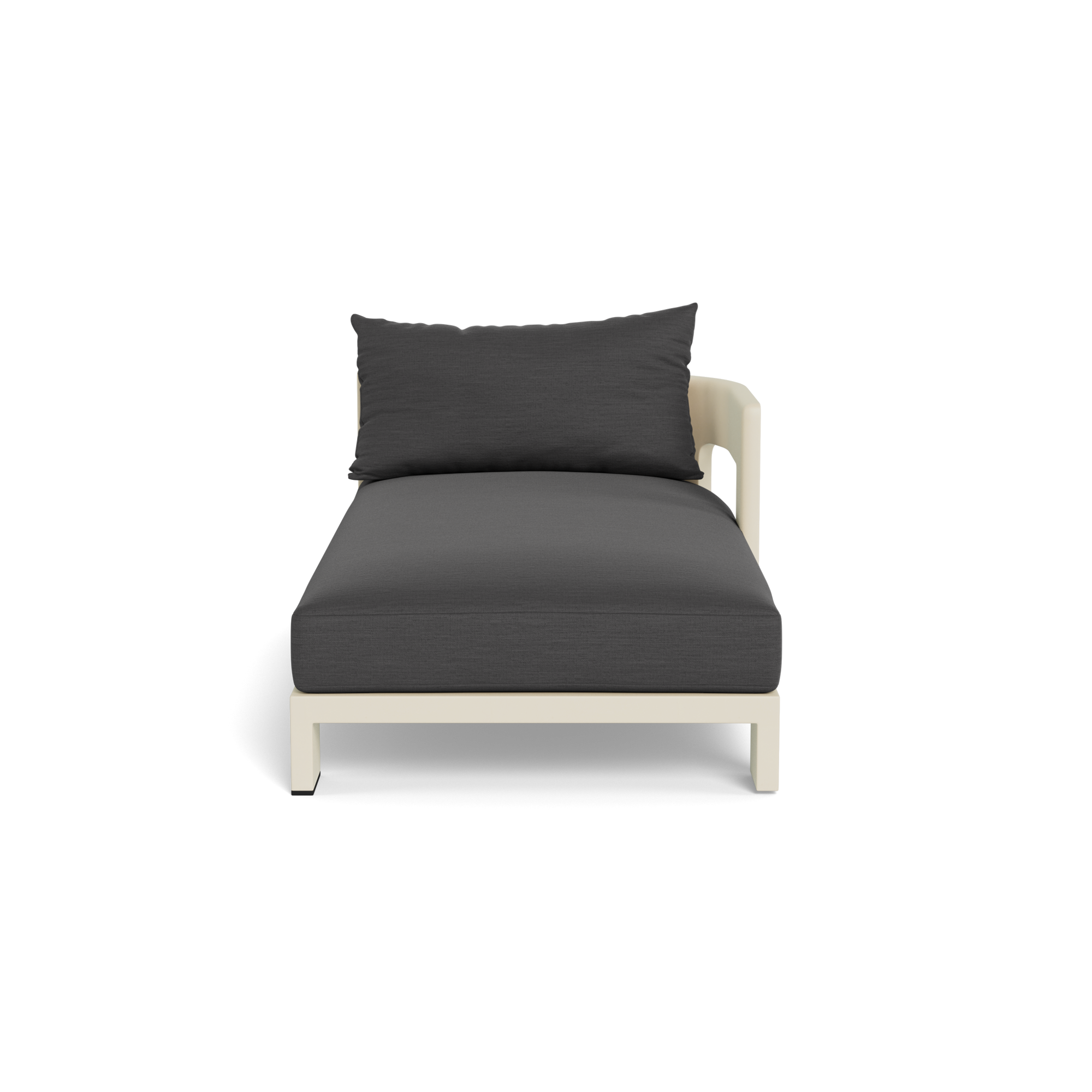 Victoria Aluminum Chaise Right