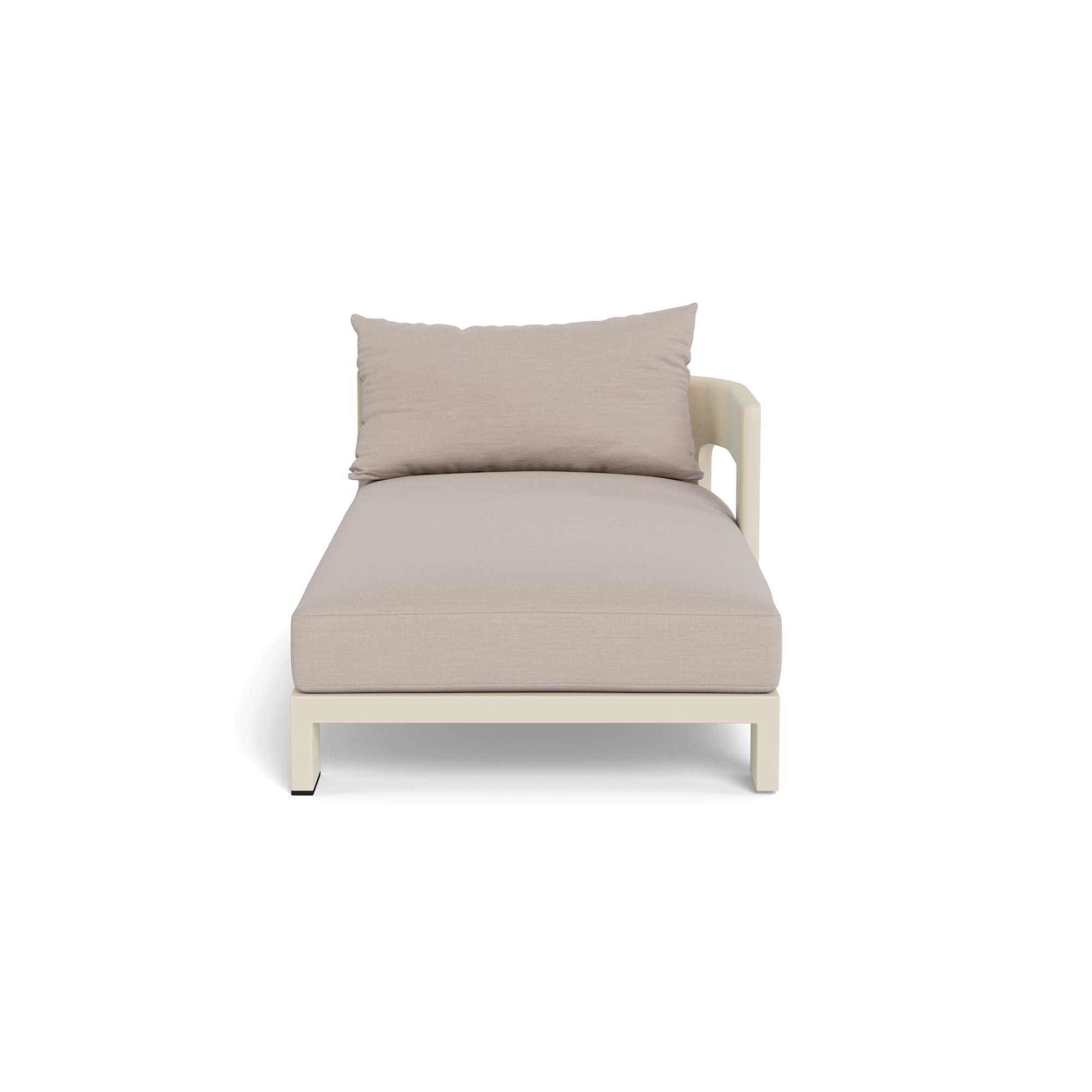 Victoria Aluminum Chaise Right