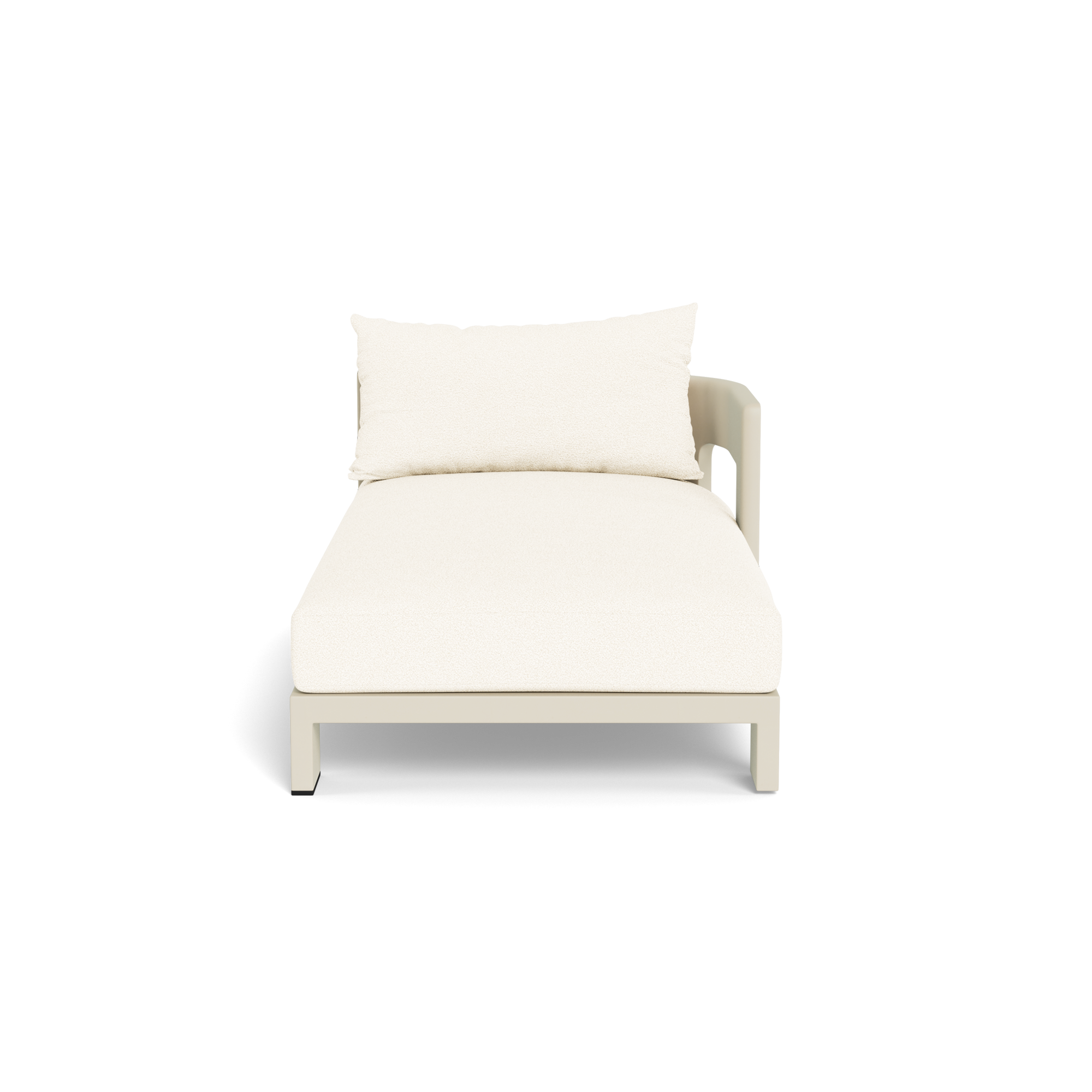 Victoria Aluminum Chaise Right