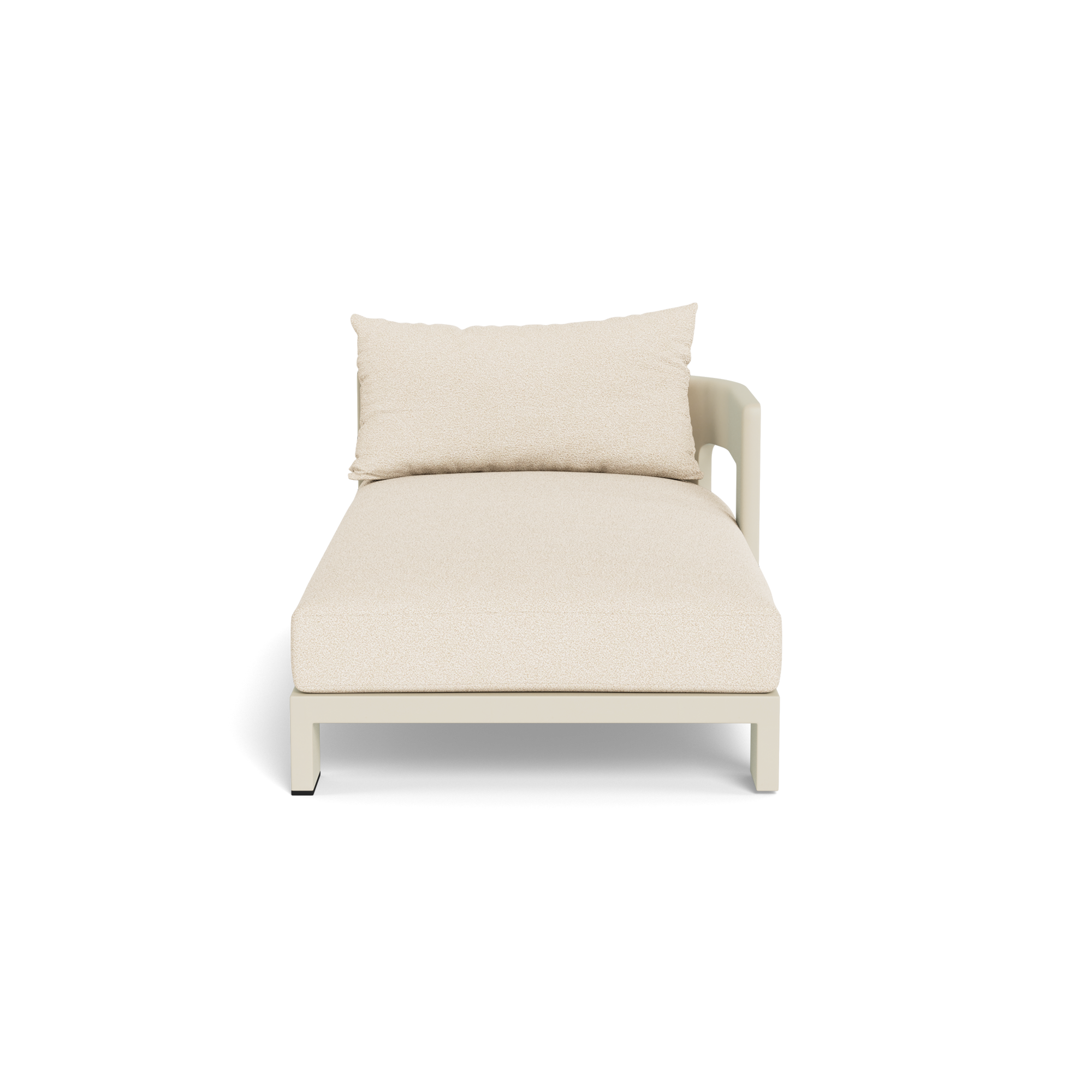 Victoria Aluminum Chaise Right