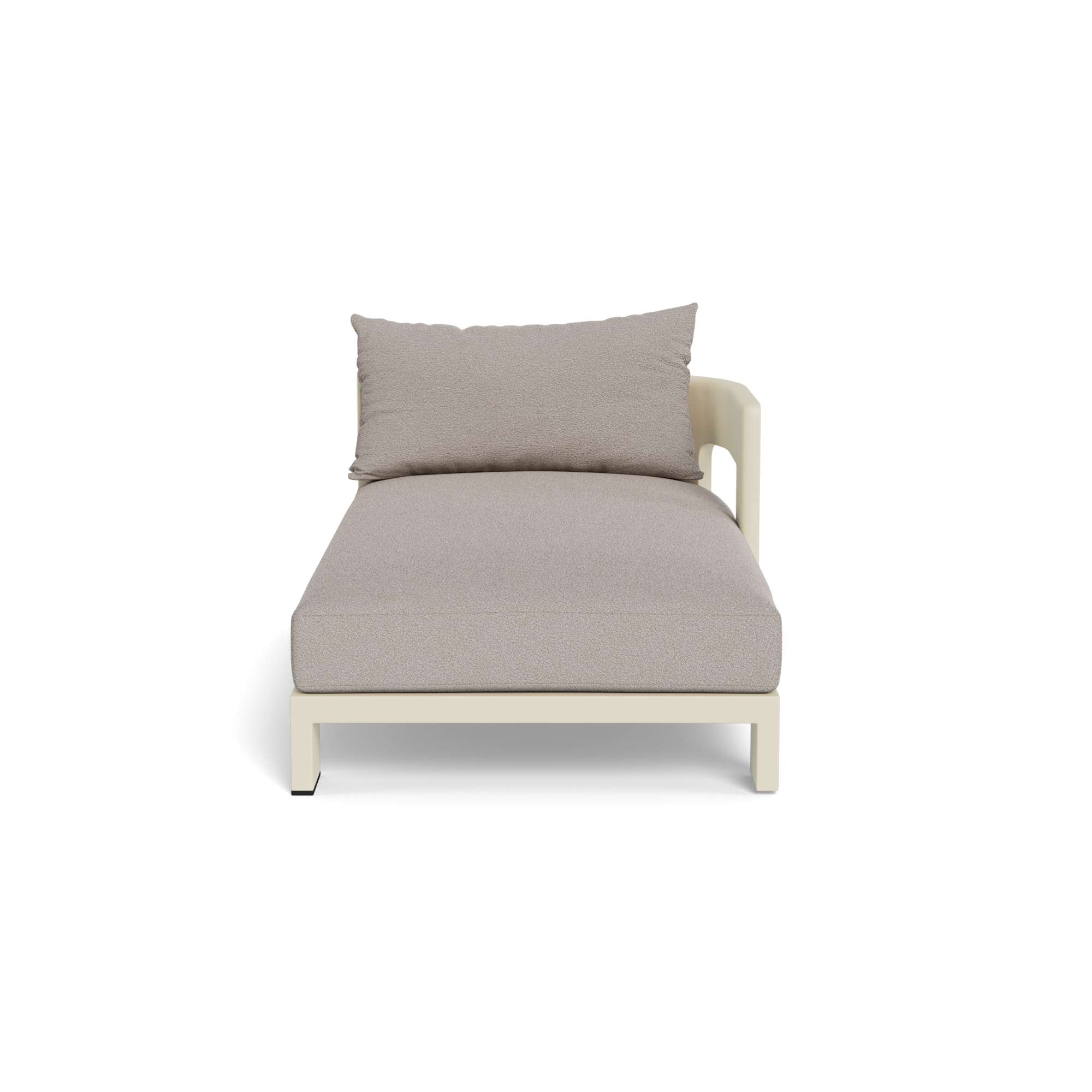 Victoria Aluminum Chaise Right