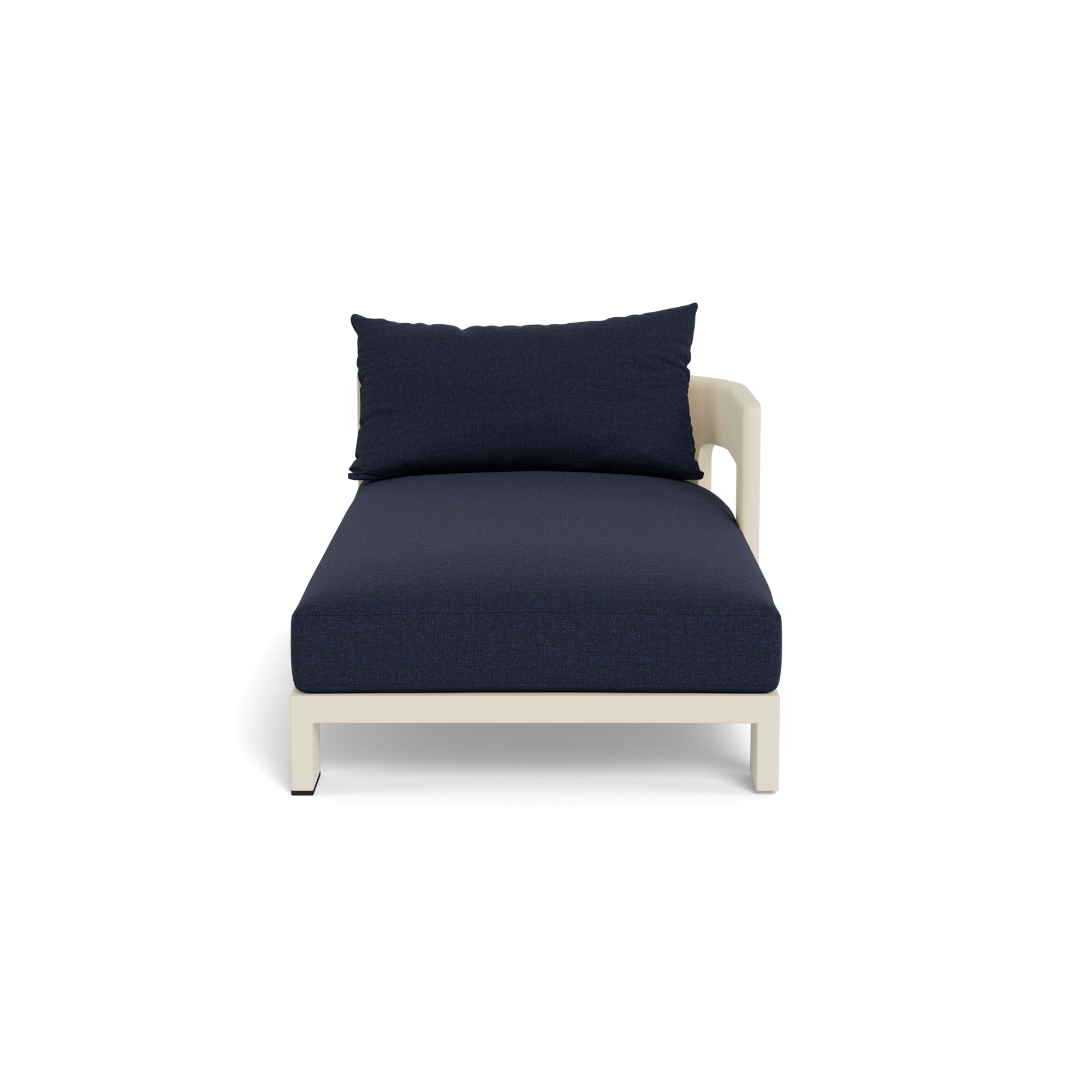Victoria Aluminum Chaise Right