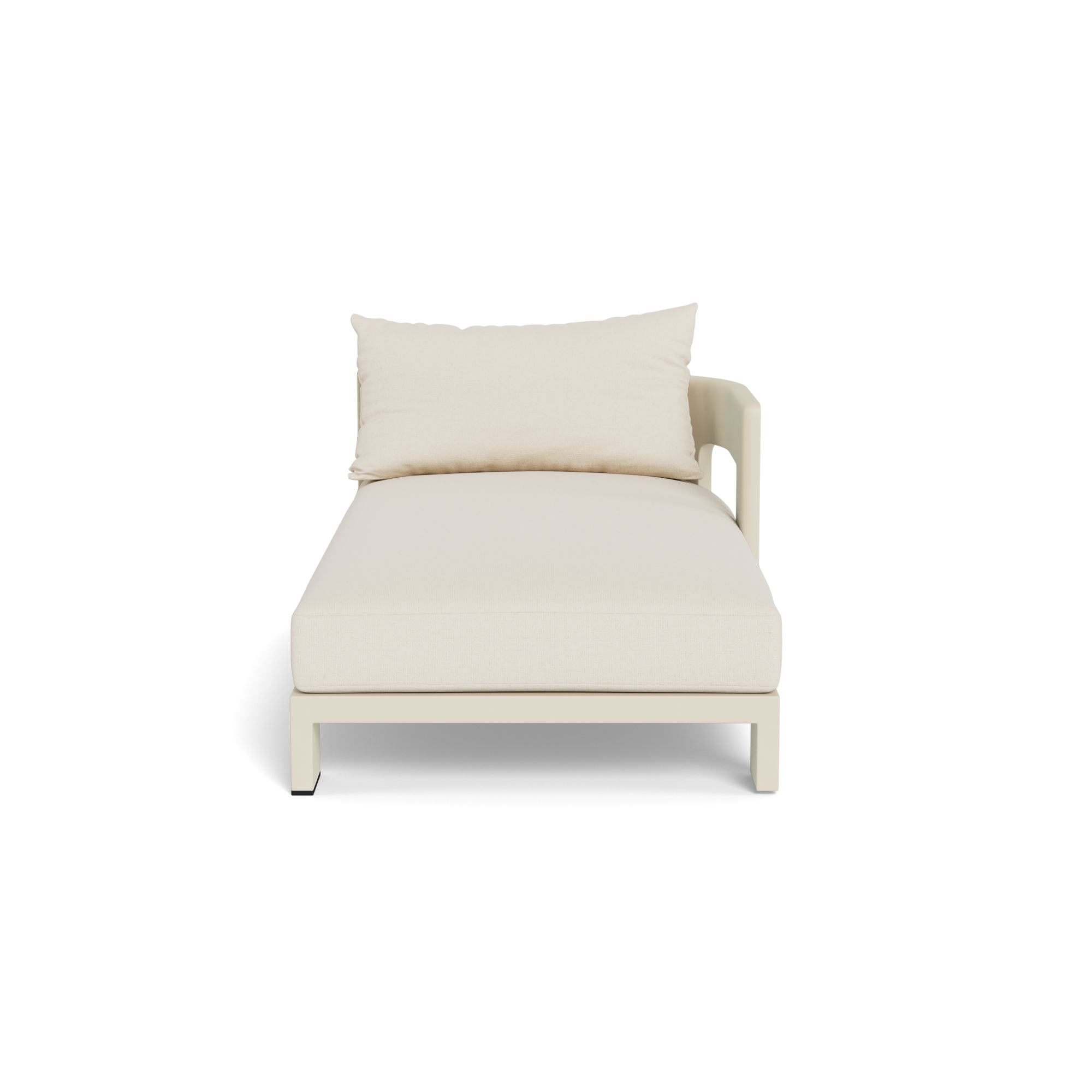 Victoria Aluminum Chaise Right