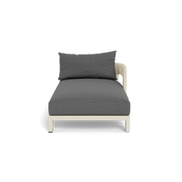 Victoria Aluminum Chaise Right