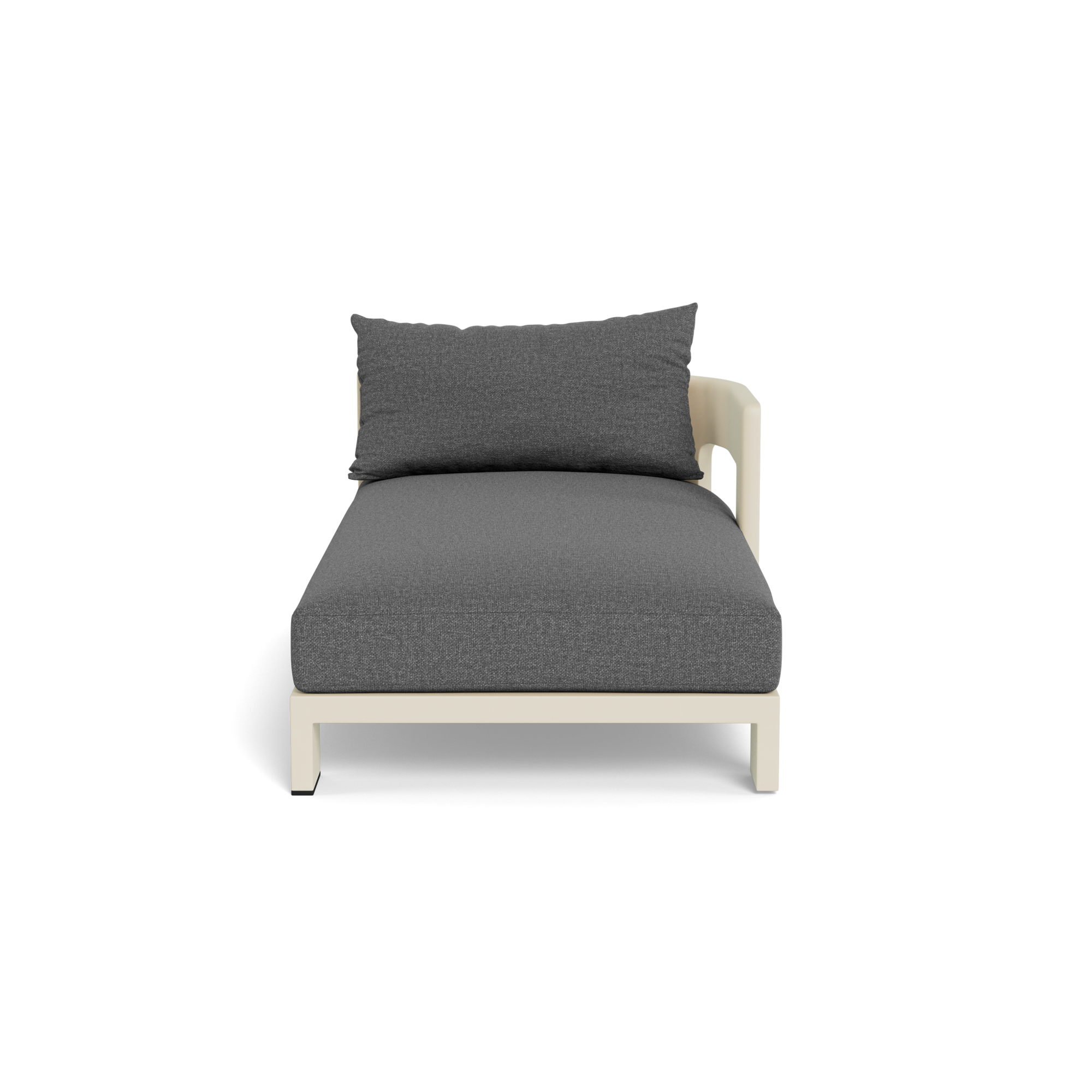 Victoria Aluminum Chaise Right