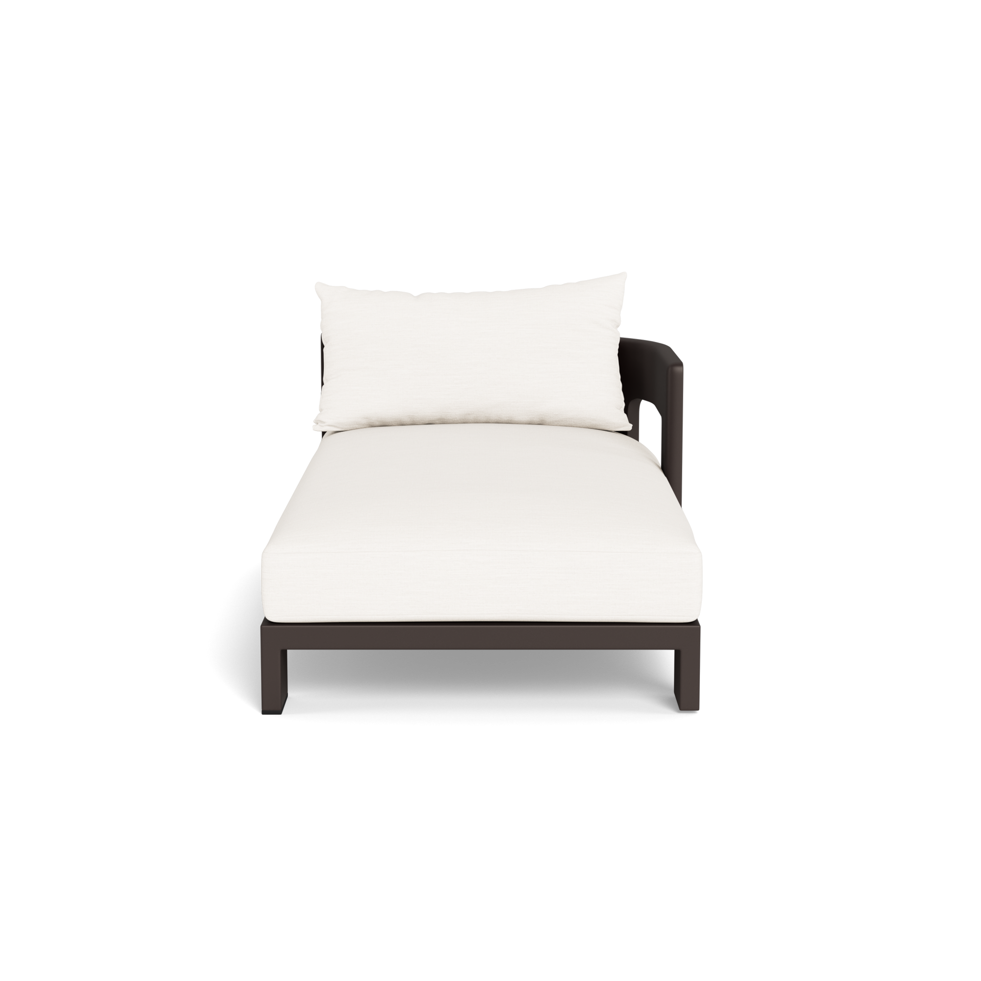 Victoria Aluminum Chaise Right