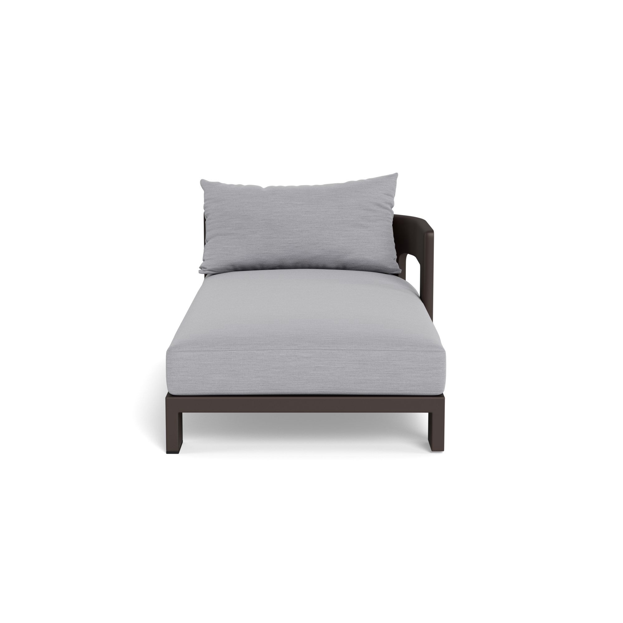 Victoria Aluminum Chaise Right